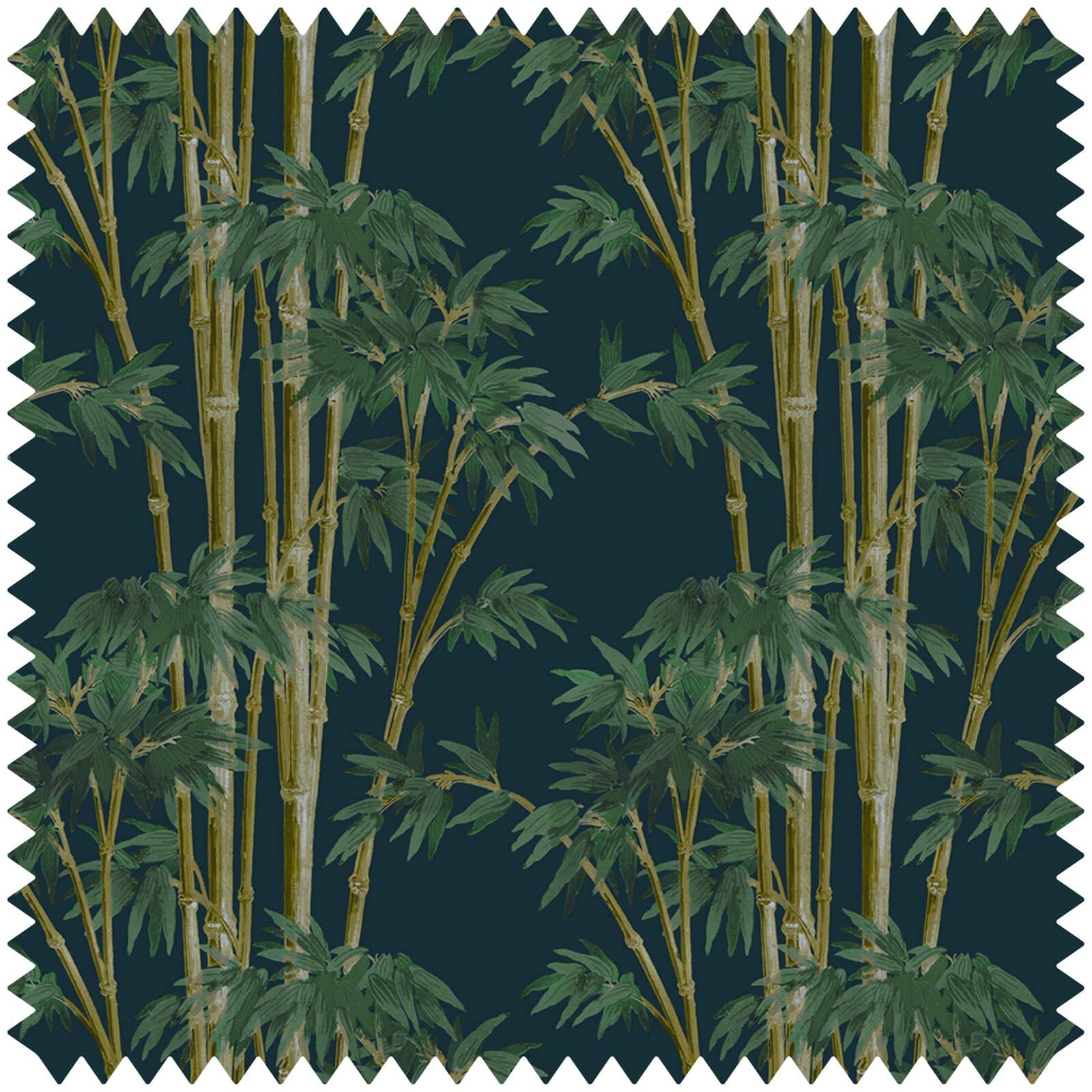 BAMBUSA Premium Velvet Fabric - Midnight Blue Sample for Upholstery, Curtains & DIY Home Decor Projects