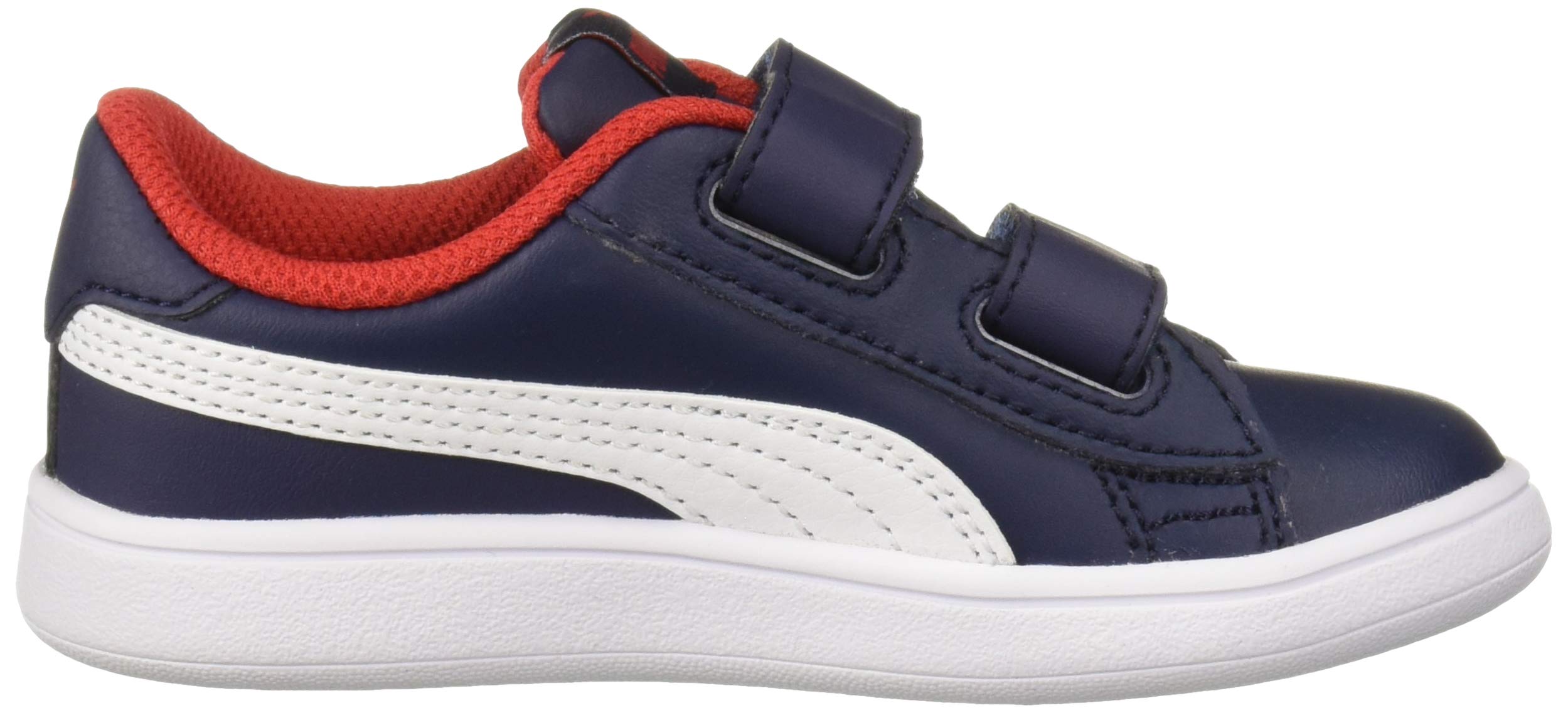 PUMA Unisex-Child Smash 2 Hook and Loop Sneakers - Lightweight Kids' Athletic Shoes for Running, School & Everyday Wear | Velcro Closure for Easy On/Off