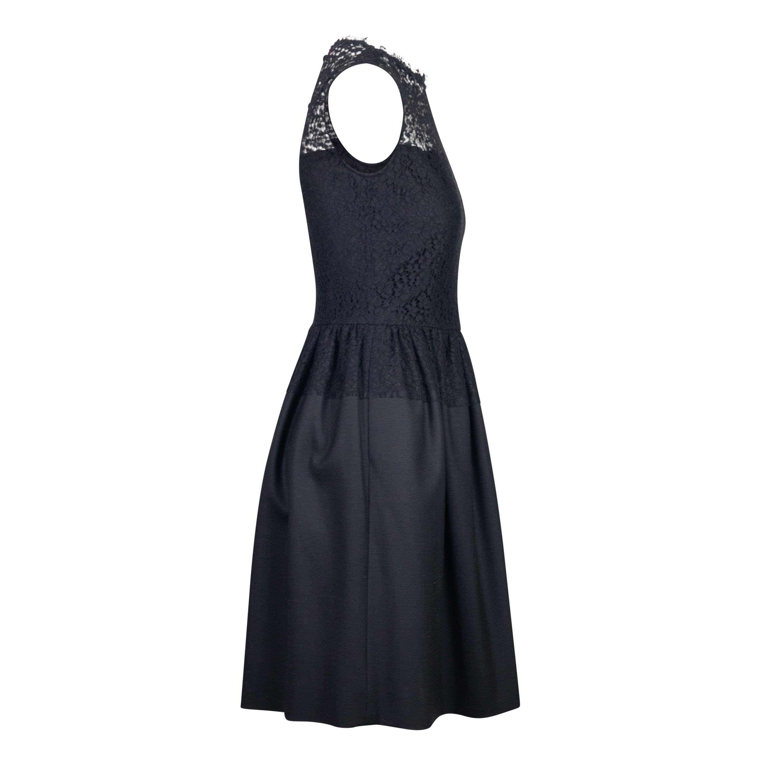 Luisa Beccaria Elegant Lace Dress for Women - Romantic Floral Embroidery Formal Gown - Perfect for Weddings, Parties & Special Occasions