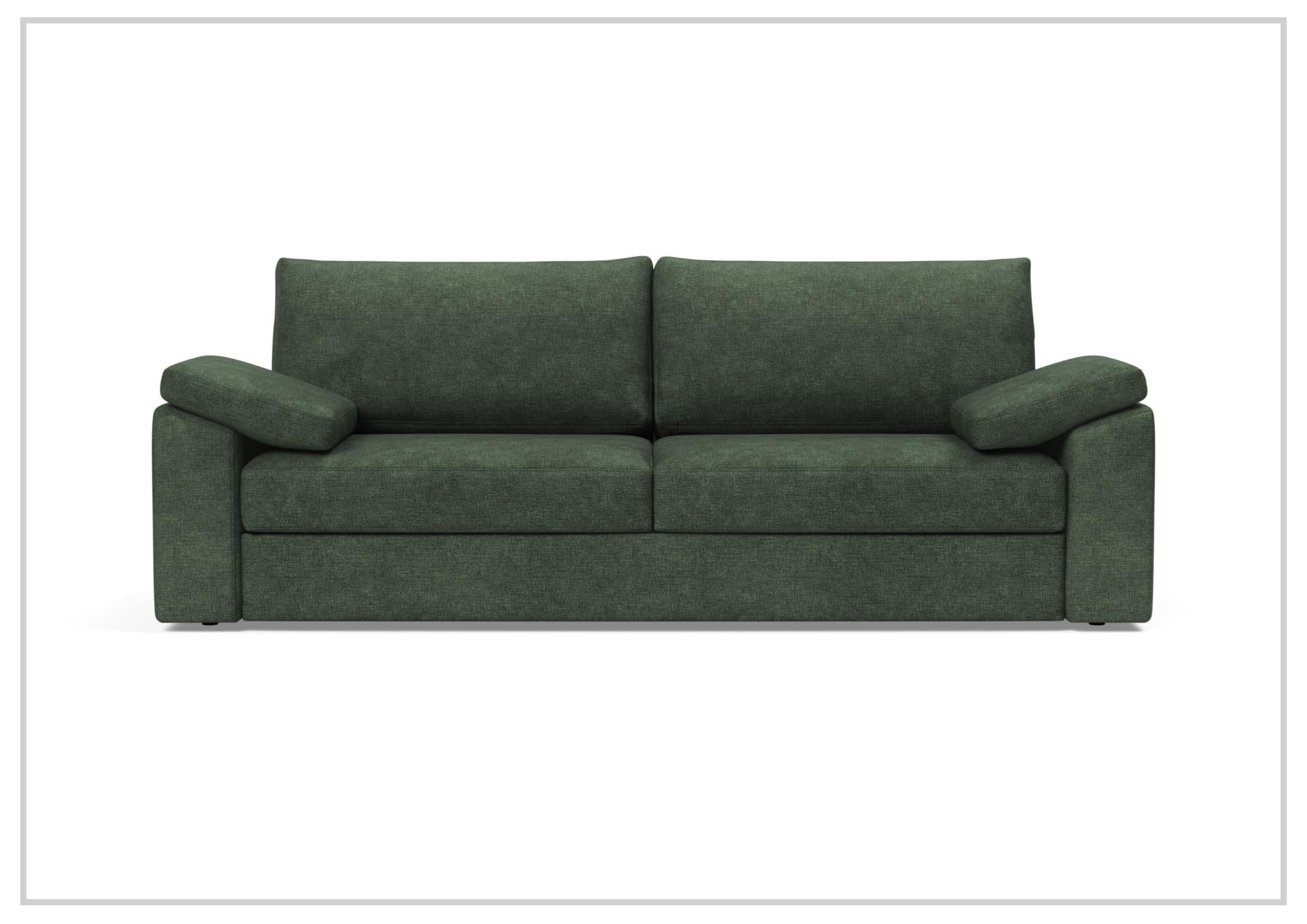 Innovation Living Vilander Full-Size Fabric Sofa Bed - Convertible Sleeper Sofa for Small Spaces, Guest Room & Apartment Living | Comfortable Modern Futon with Storage