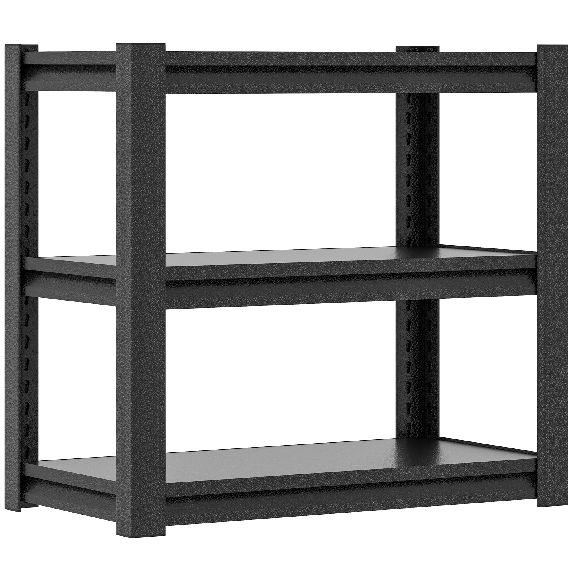Heavy Duty 3-Tier Metal Garage Shelving Unit - 31.5