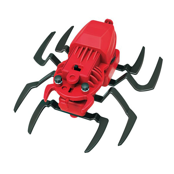 4M KidzRobotix Spider Robot Kit - DIY Educational STEM Toy for Kids Ages 8-12 | Science Project, Robotics Learning & Fun Home Activities