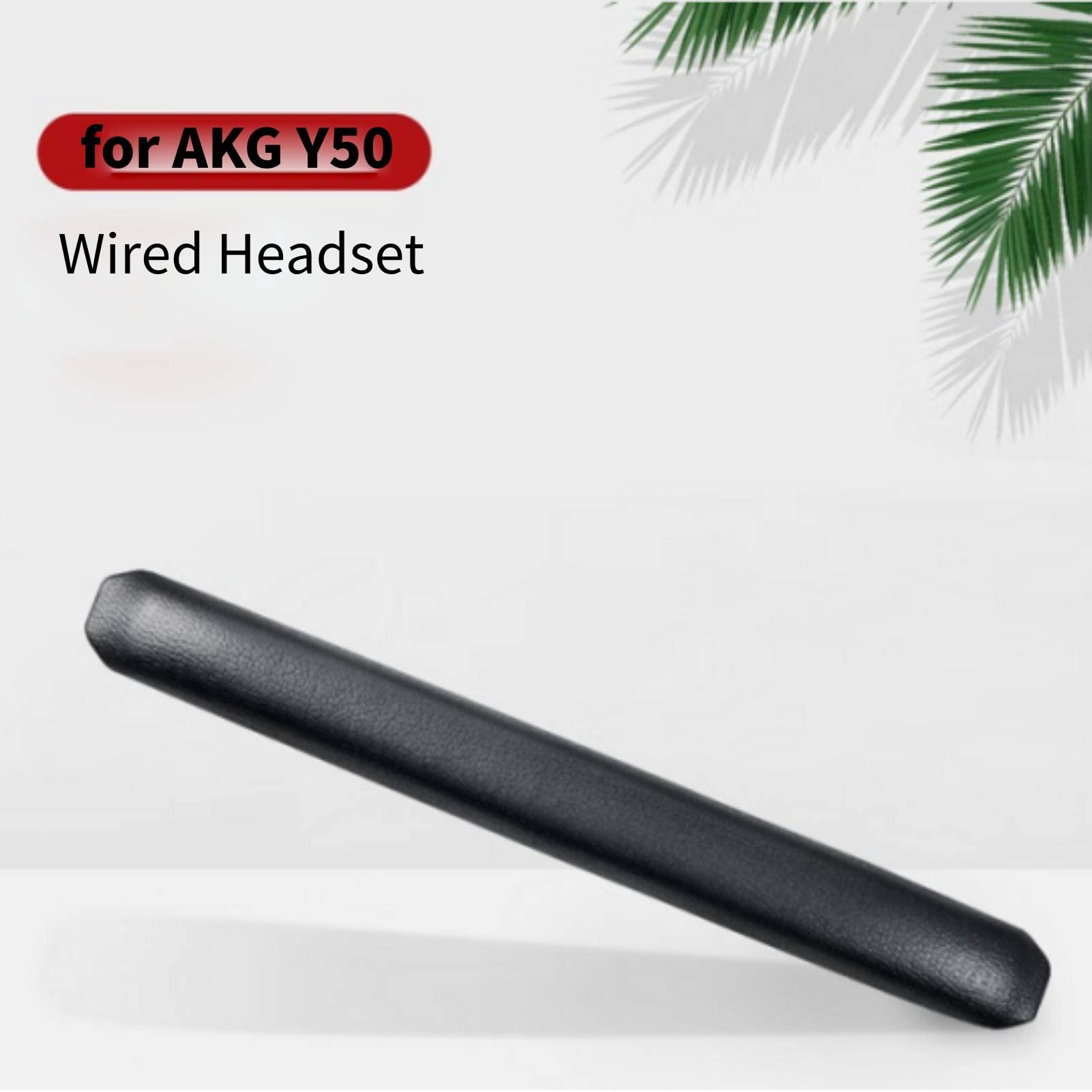 AKG Y50 Replacement Headband Cushion Pad - Soft Sponge & Artificial Leather Head Beam Repair Parts for Over-Ear Headphones | Comfort Upgrade for Gaming, Music & Office Use