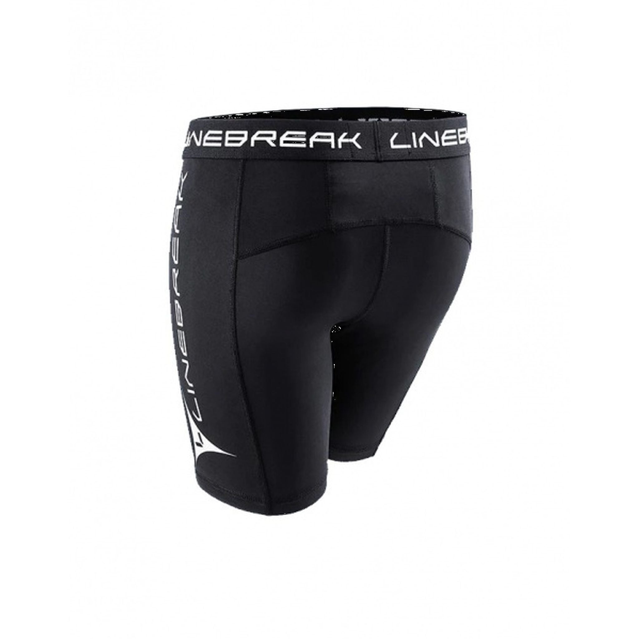 Women's High Waist Compression Shorts - Moisture Wicking Workout Shorts for Running, Yoga & Gym - Linebreak Athletic Wear