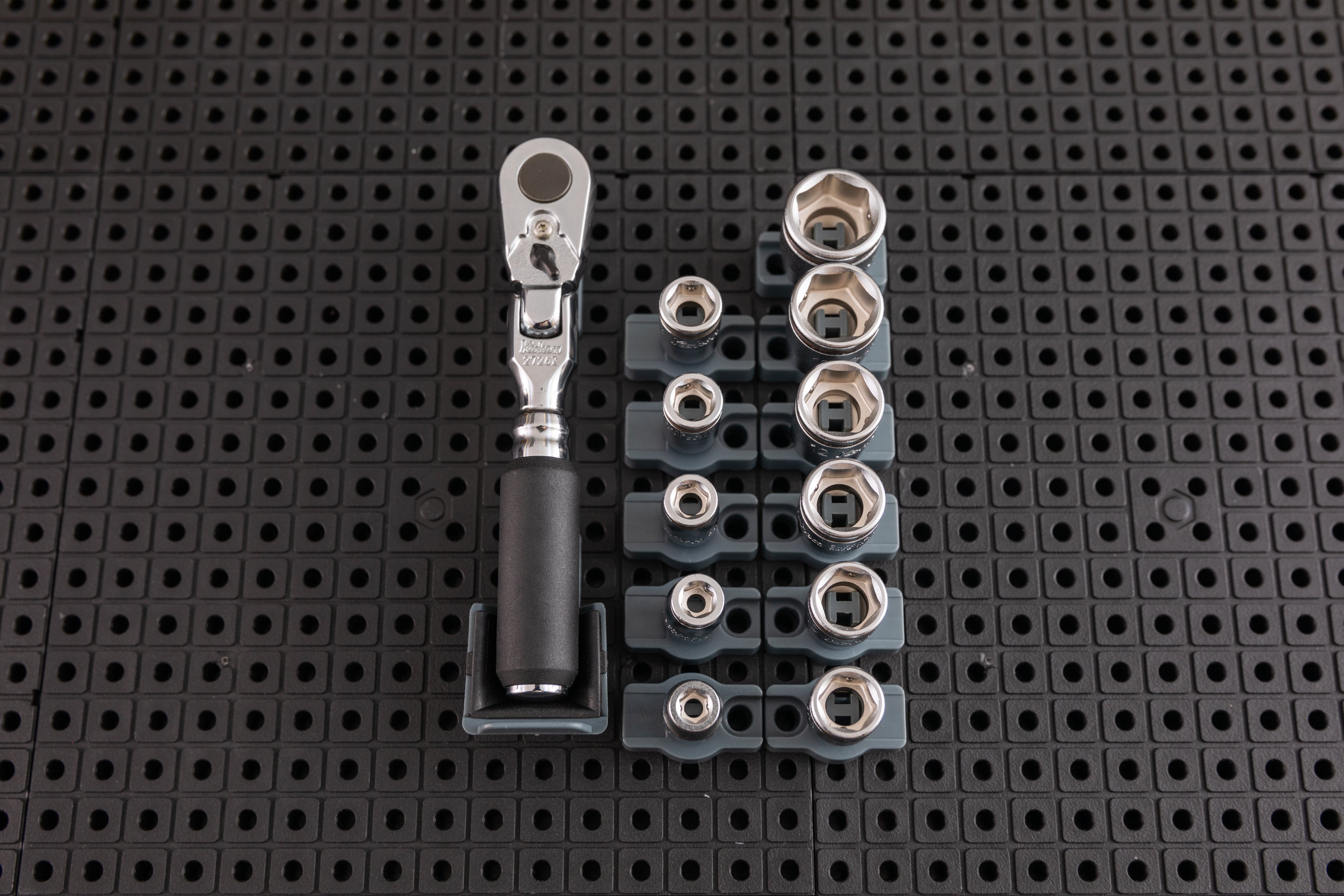 Koken Tools 1/4 Inch Drive Socket Set - Professional Mechanic Tool Kit for Automotive Repair & DIY Projects - Perfect for Home Garage, Car Maintenance & Engine Work