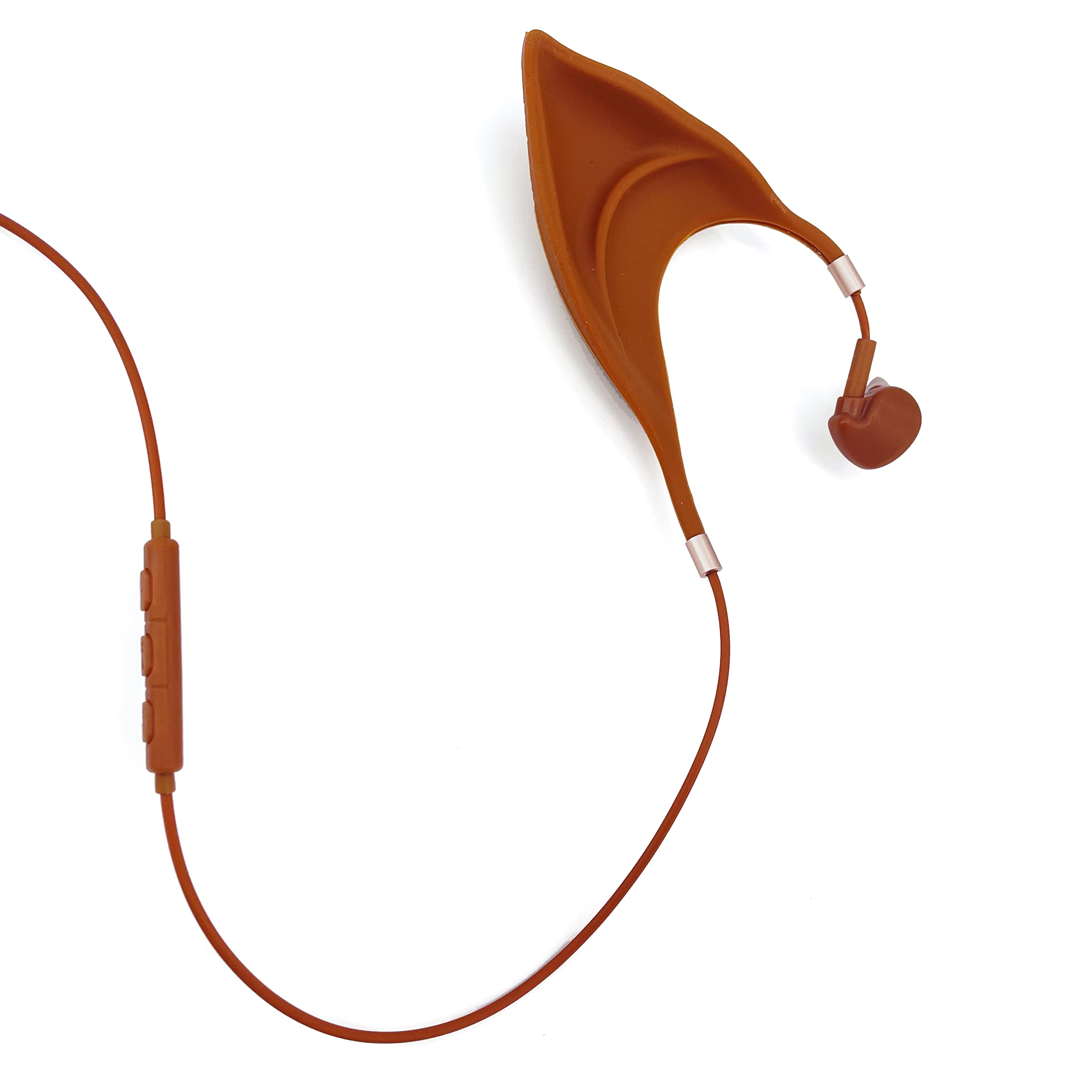 Elf Earbuds Headphones - Wireless Bluetooth Earphones with Elegant Elven Ear Design, Ultra-Soft Comfort & Crystal Clear Sound for Cosplay, Fantasy Costumes, LARP Events & Everyday Use