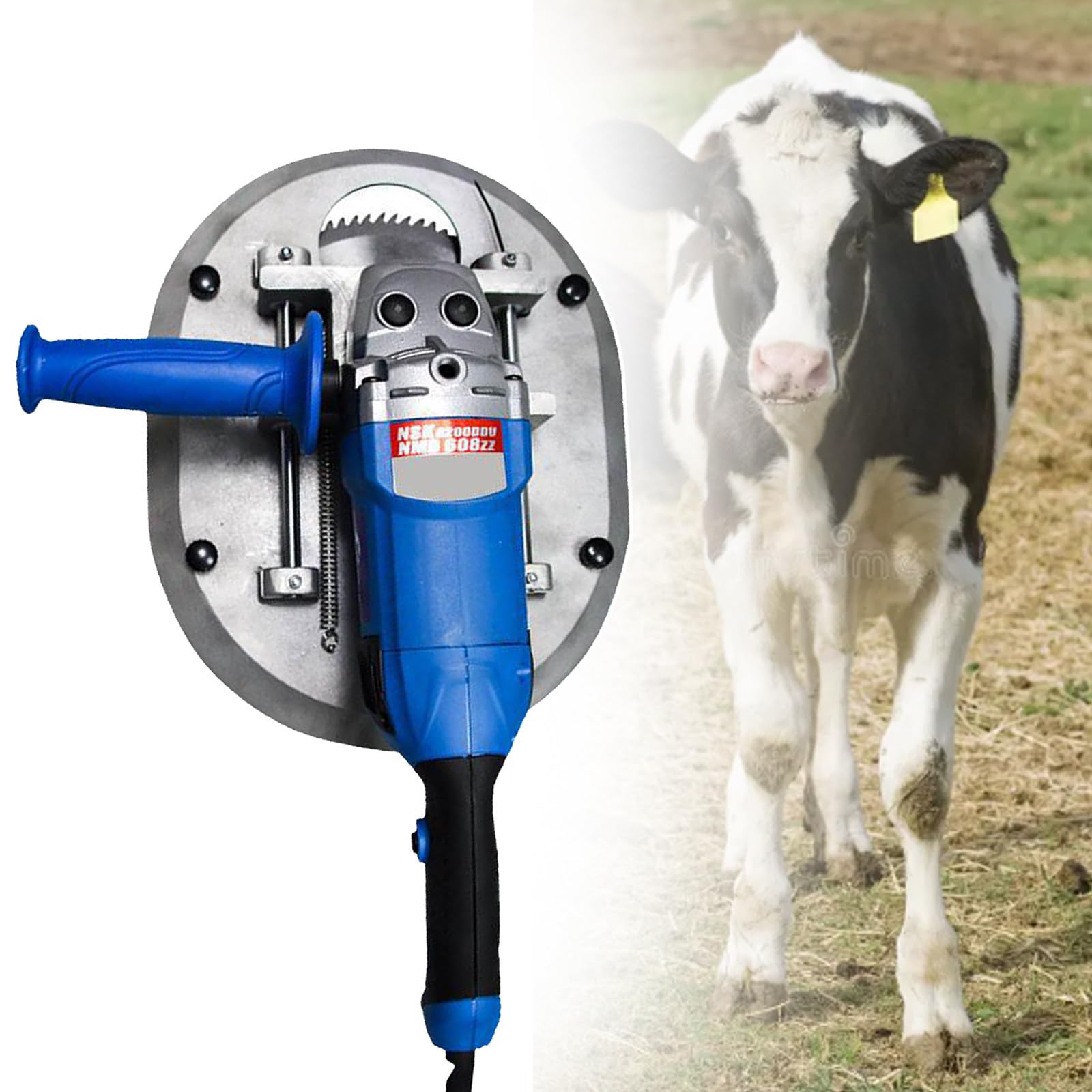 1900W Electric Dehorner for Cattle and Goats - Portable Handheld Livestock Dehorning Tool - Heavy Duty Farm Equipment for Sheep, Cows & Livestock - Perfect for Dairy Farms, Ranches & Veterinary Use