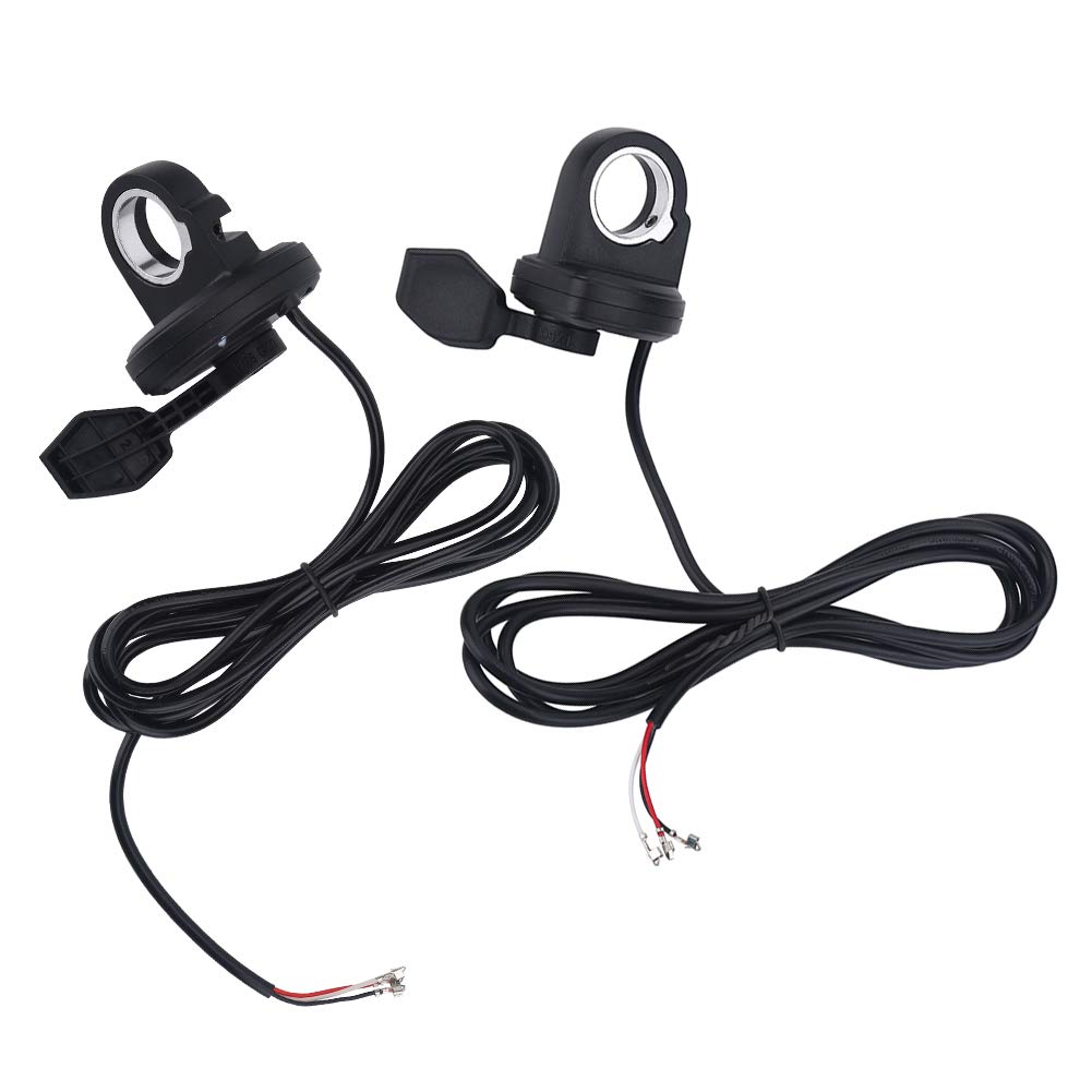 PUSOKEI Left/Right Hand Electric Bike Thumb Throttle - Accelerator Trigger for E-Bike, Scooter & Motorcycle - Perfect for Commuting, Off-Road & Urban Riding (Left Hand Version)