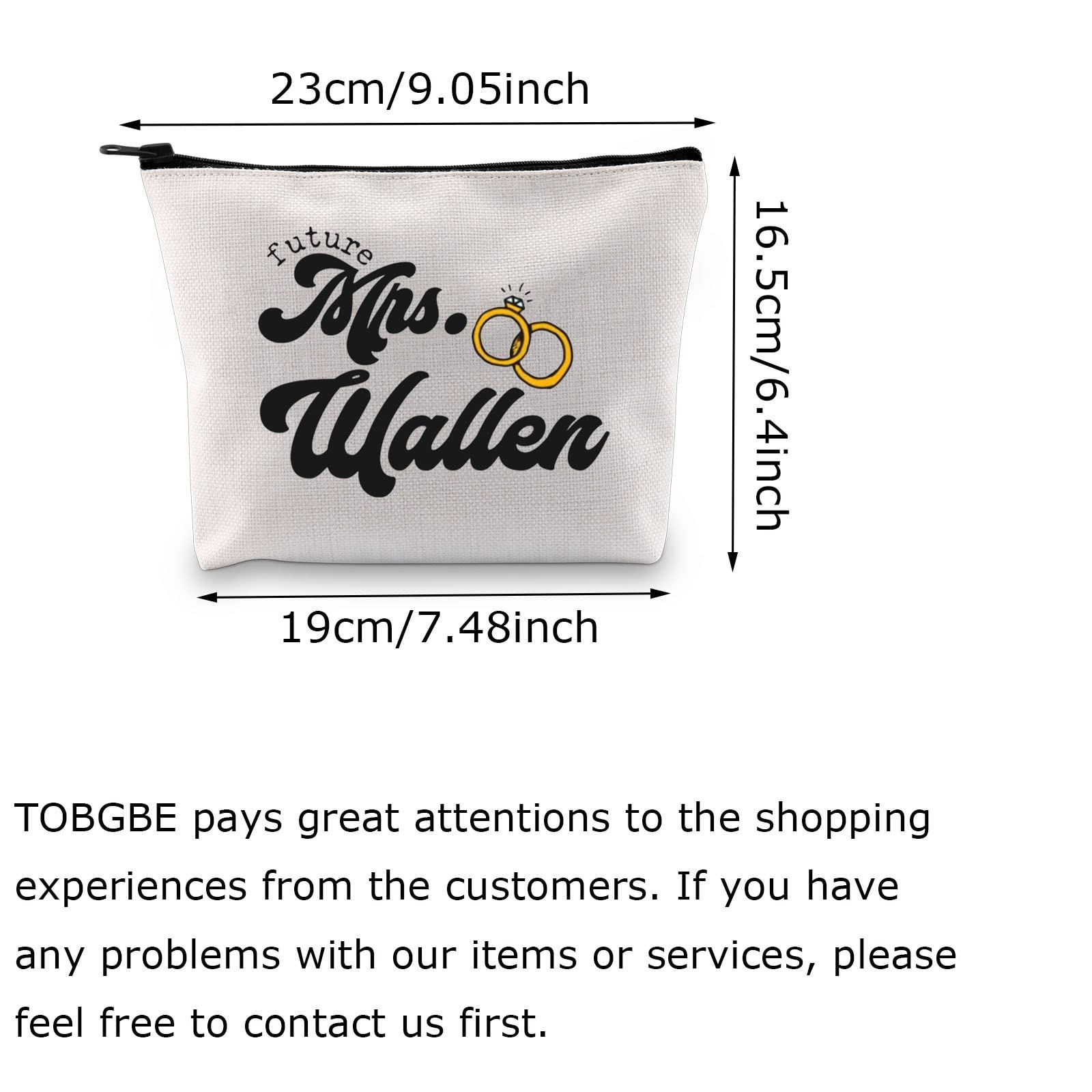 TOBGB Funny Country Music Themed Makeup Bag - Perfect Gift for Music Lovers, Album-Inspired Cosmetic Pouch - Great for Travel, Concerts & Everyday Use