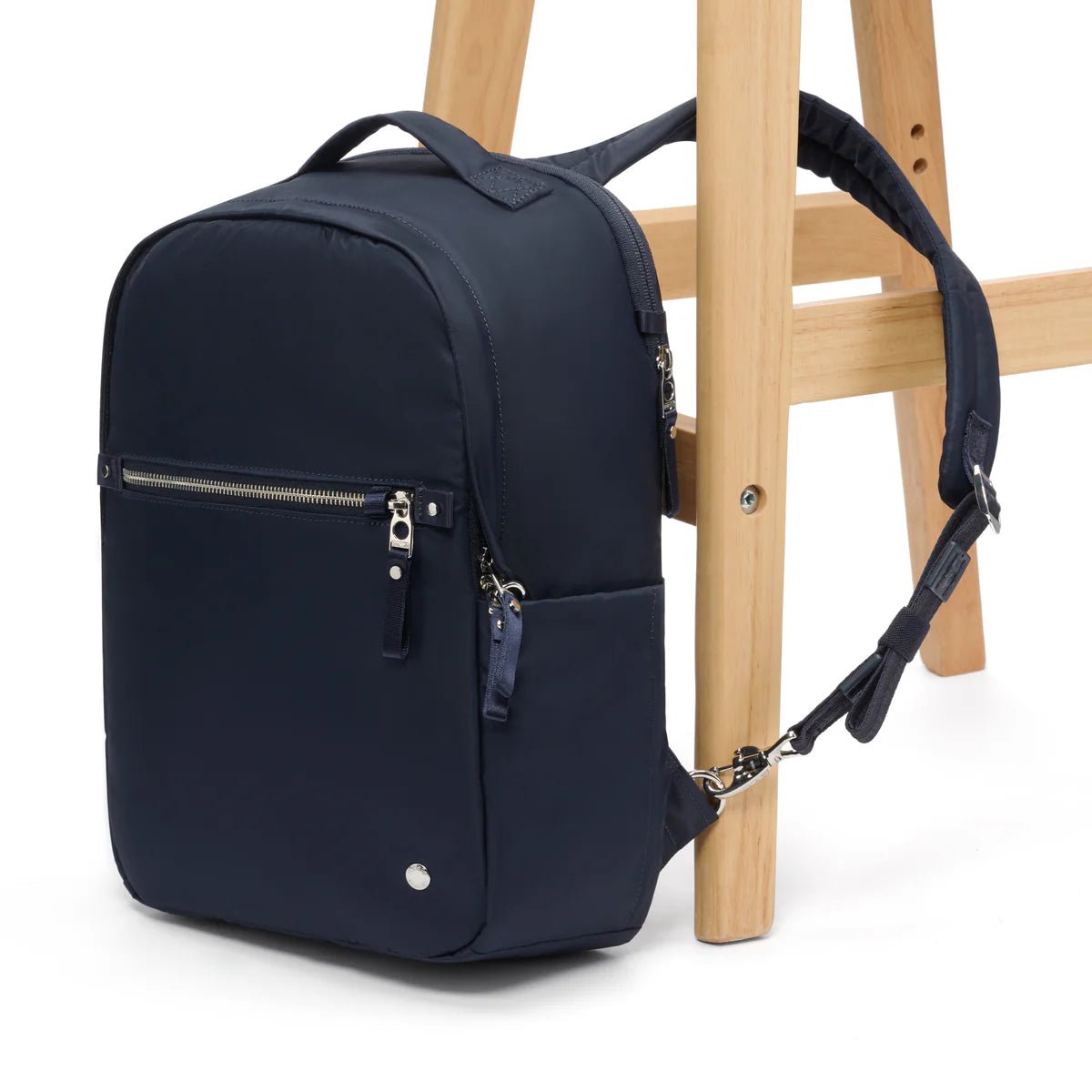 Pacsafe W 10L Anti-Theft Backpack - Secure Travel Daypack for Commuters, Students & Tourists - RFID Protection & Cut-Resistant Straps for Urban Safety