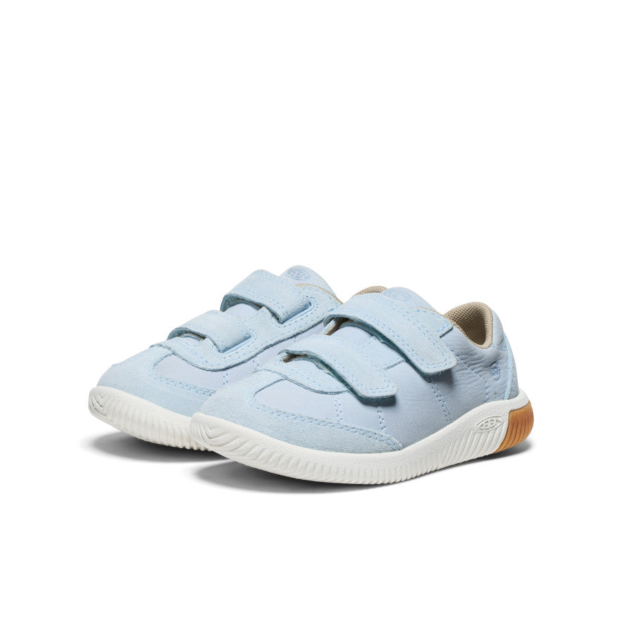 KNX T Toe Sneakers for Toddlers & Little Kids - Skyway/Star White | Comfortable & Stylish Walking Shoes for Boys & Girls - Perfect for School, Play & Outdoor Activities