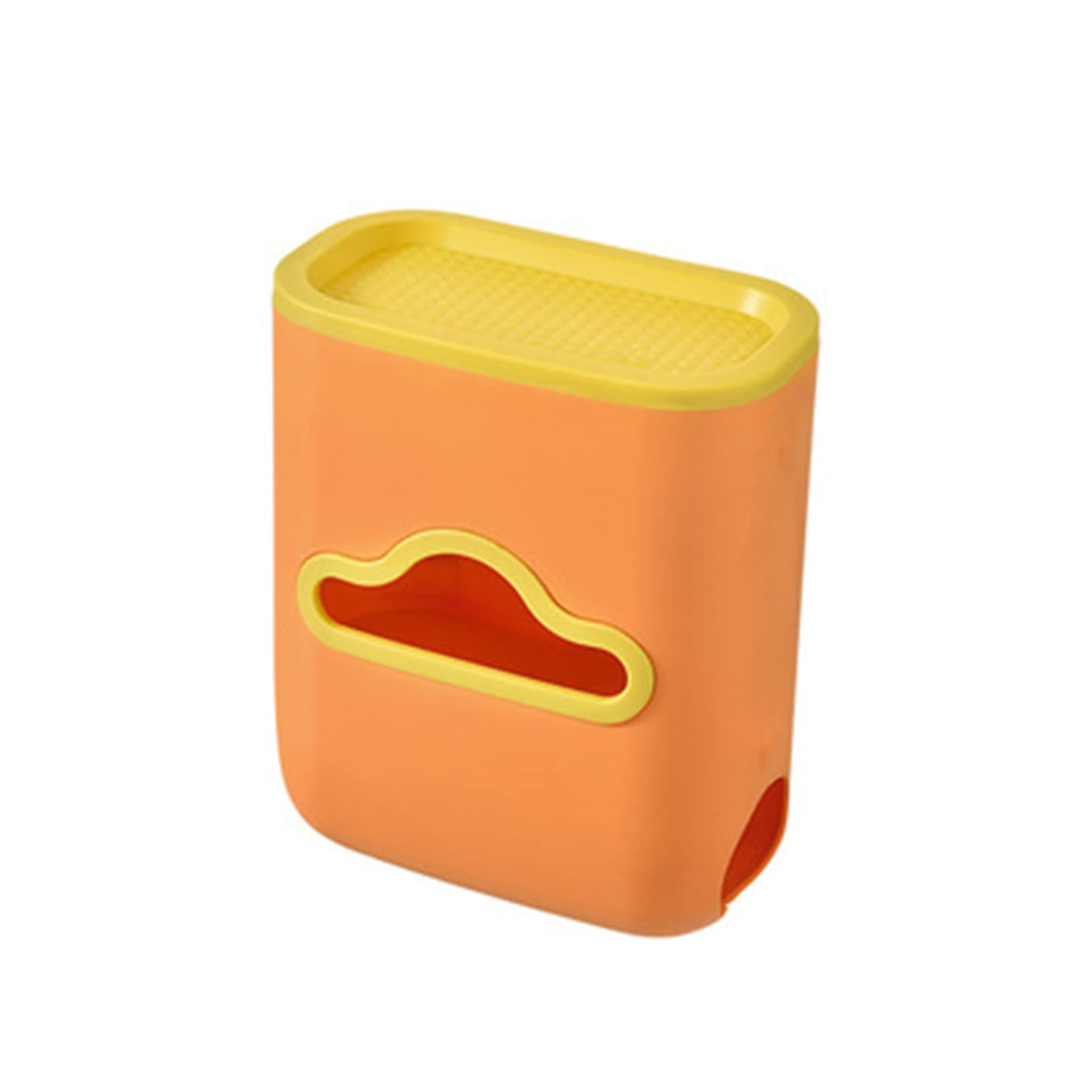 Self-Adhesive Wall Mount Plastic Bag Holder - Kitchen & Bathroom Storage Organizer