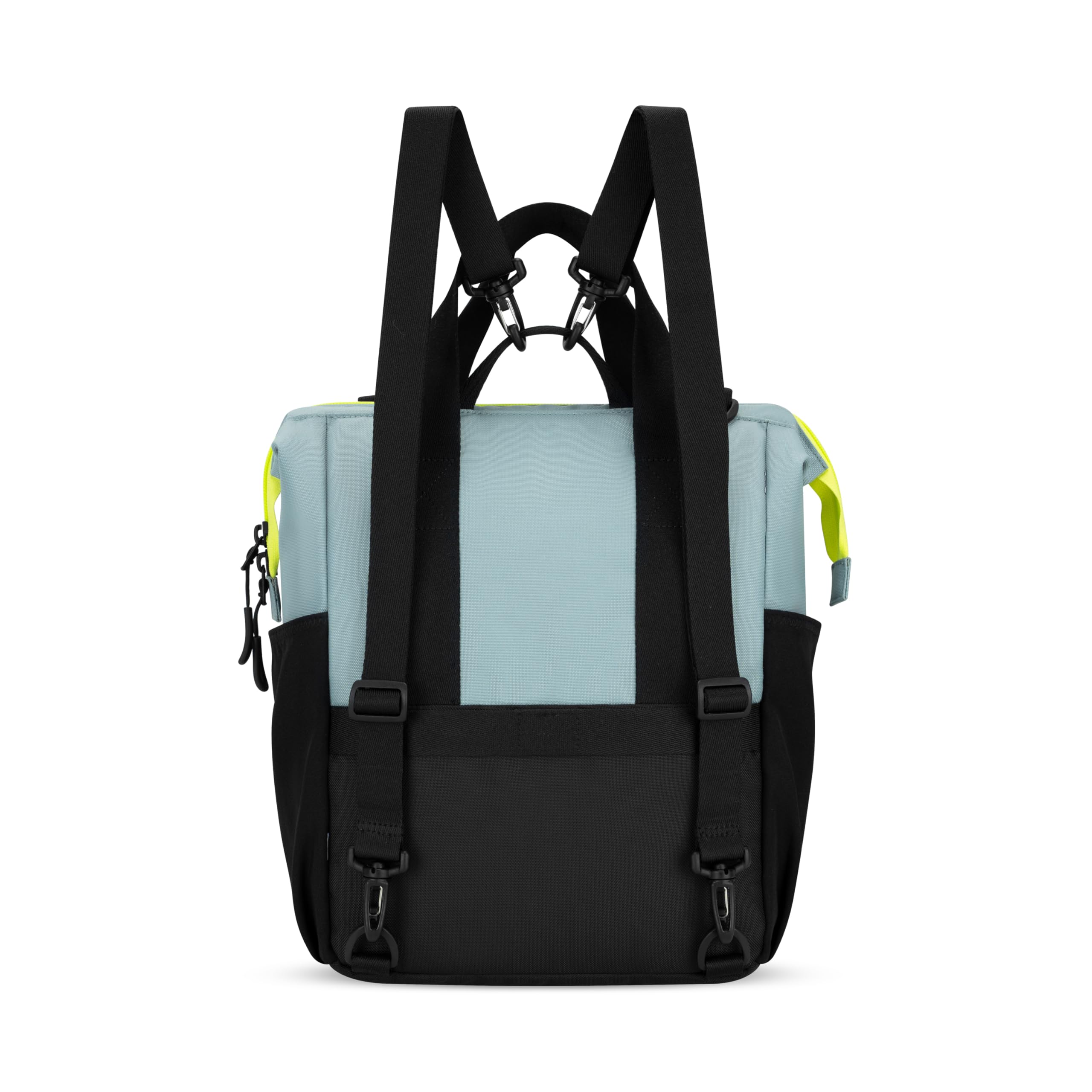 Sherpani Dispatch Convertible Backpack Tote for Women - Travel Laptop Backpack with Crossbody Strap, Fits 14 Inch Laptop (St. Lucia) - Perfect for Work Commute, Weekend Trips & Airplane Carry-On