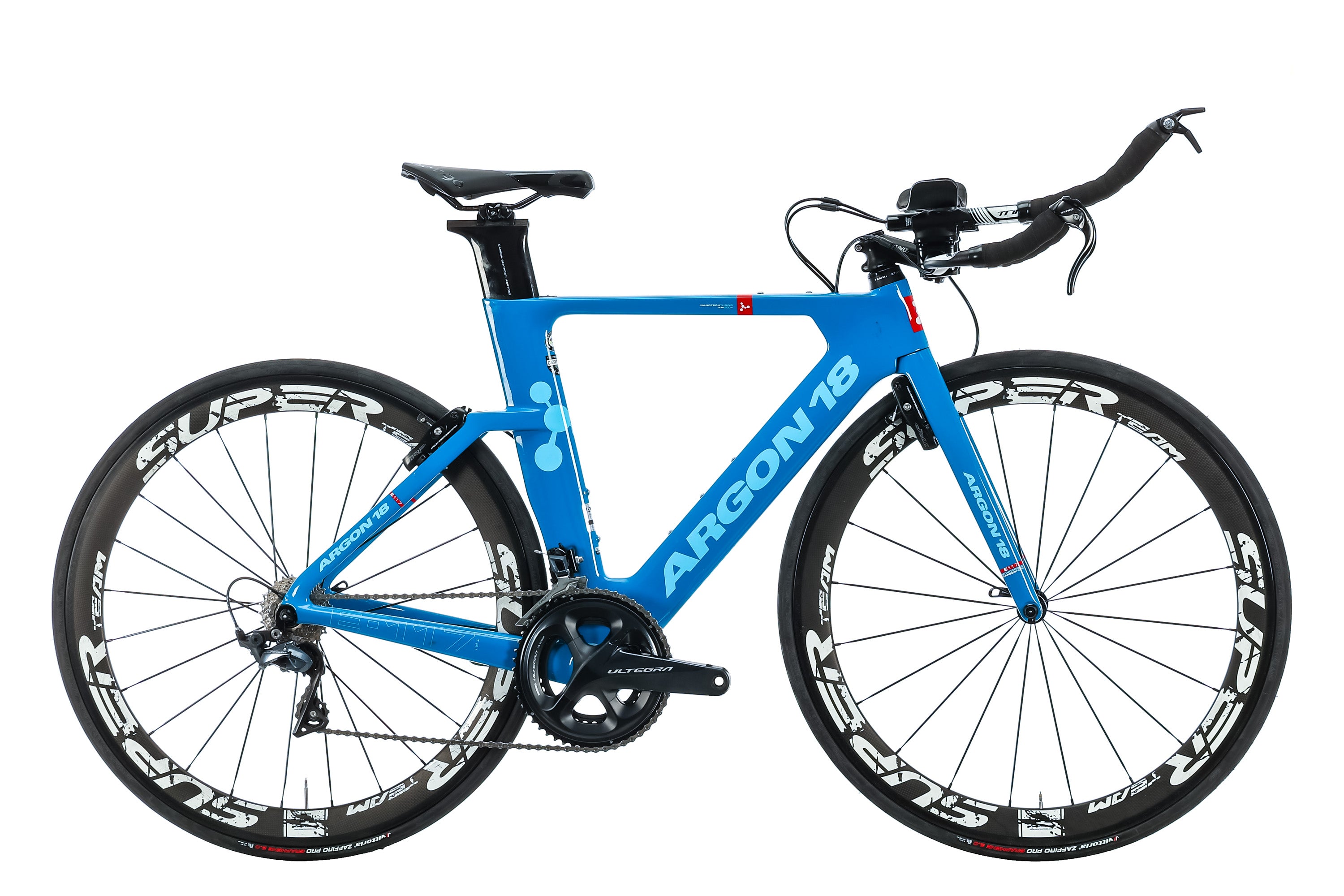 Argon 18 E-117 Triathlon Time Trial Bike 2018 - Small Size | Lightweight Carbon Frame for Competitive Racing & Triathlons | Perfect for Ironman, Time Trials & Road Cycling Competitions