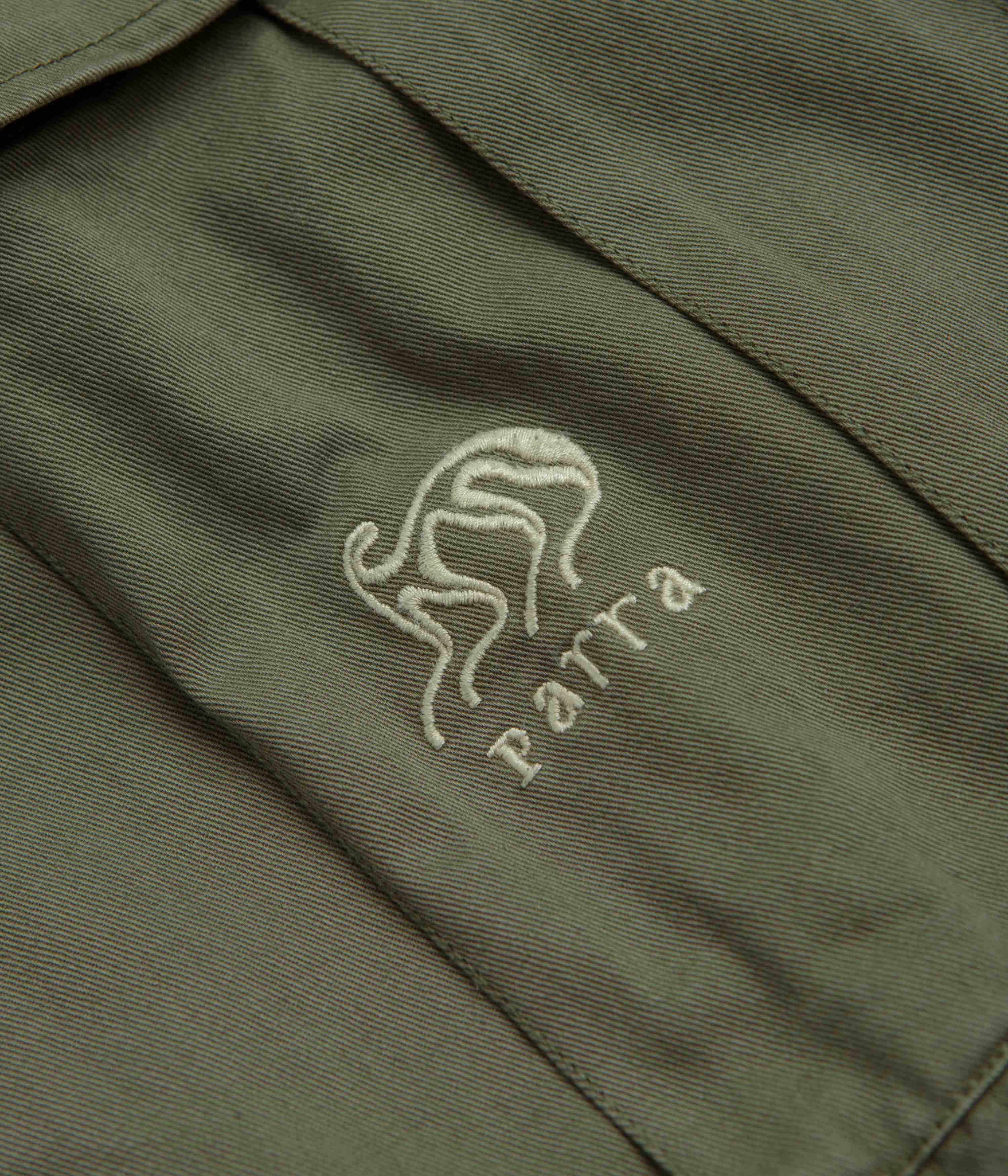 Parra Alien Pants for Men - Stylish Green Casual Trousers with Unique Print | Perfect for Streetwear, Hip Hop Fashion & Urban Lifestyle