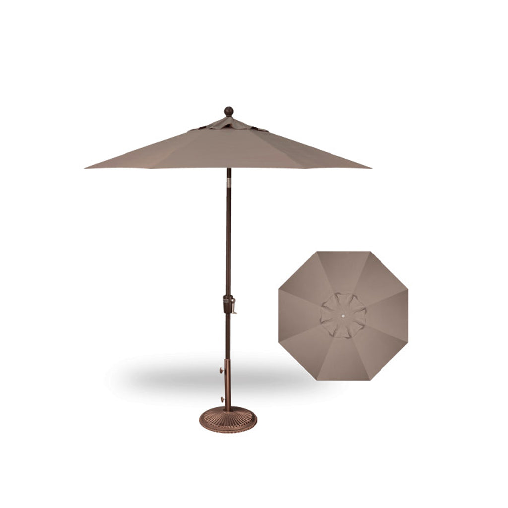 7.5' Outdoor Market Umbrella - Heavy Duty Patio Umbrella for Garden, Poolside, and Backyard - Waterproof & UV Protection - Perfect for Outdoor Dining, Lounging, and Shade
