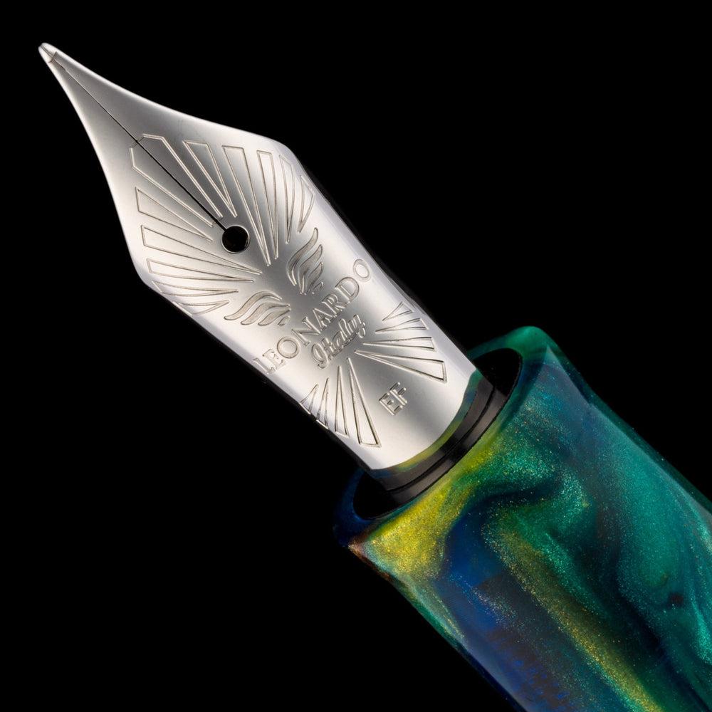 Leonardo × @micahfinds Revival Copper Patina Fountain Pen - Elegant Writing Instrument for Calligraphy, Journaling & Gift Giving