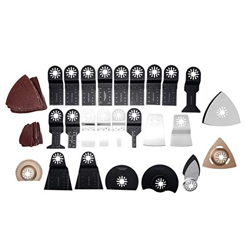 68-Piece Oscillating Multi-Tool Saw Blades Set - Compatible with Fein, DeWalt, Milwaukee & More - Perfect for Wood, Metal & Drywall Cutting - DIY & Professional Use