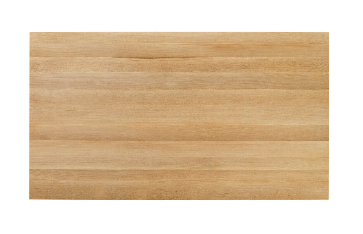 Yarrow Dining Table - Modern Solid Wood Kitchen Table for 6 - Perfect for Family Dinners & Entertaining Guests