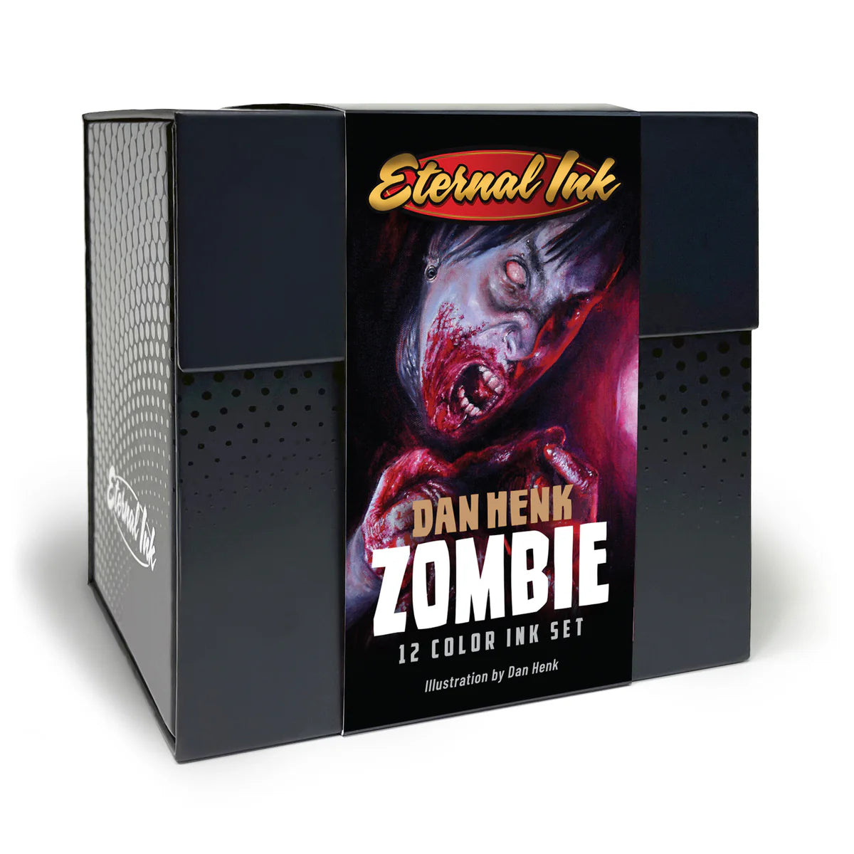 Dan Henk Zombie Tattoo Ink Set - Eternal High-Quality Professional Tattoo Ink for Realism, Black & Grey Tattoos - Perfect for Tattoo Artists & Enthusiasts