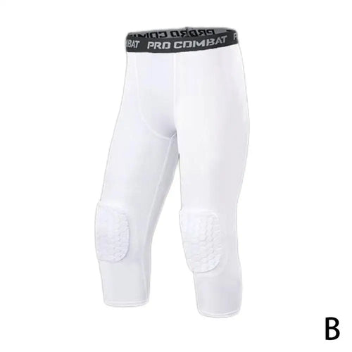 Men's Compression Leggings for Running & Workout - High-Performance Sports Tights for Men - Gym, Jogging, Training & Active Wear