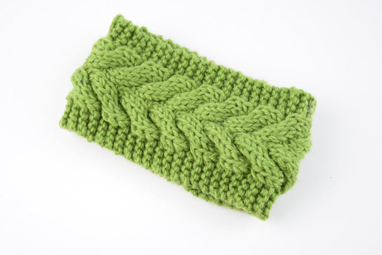 Warm Acrylic Thick Wool Knitted Headband for Women - Winter Fashion Hair Accessories - Perfect for Outdoor Activities & Cold Weather