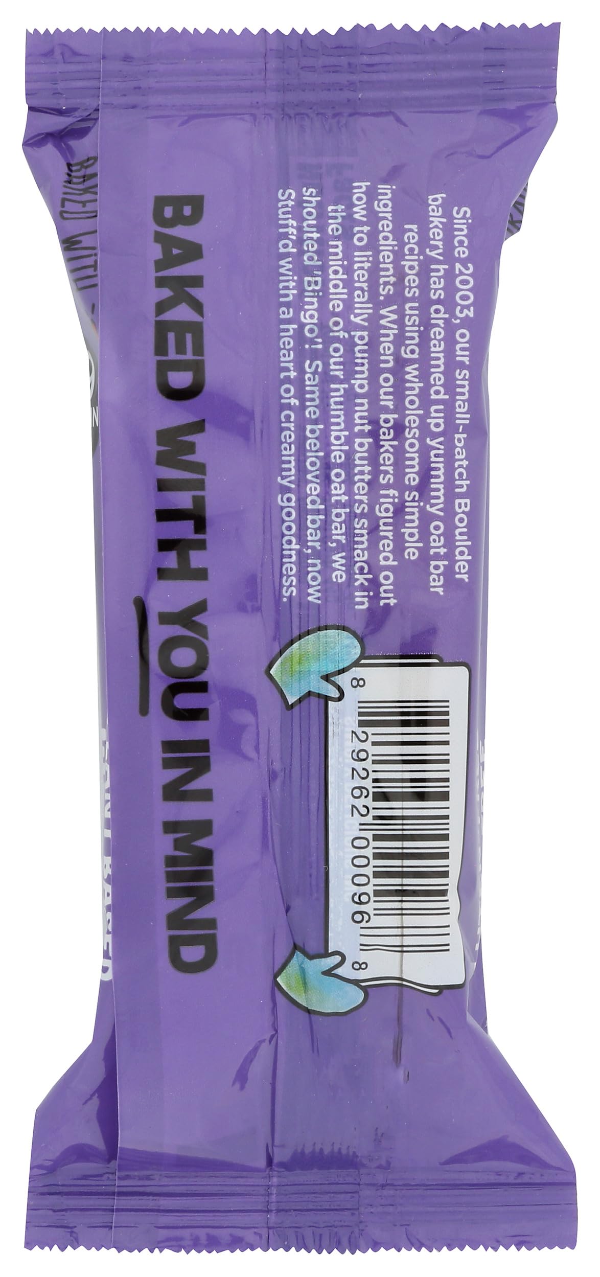 Bobo's Gluten Free Stuffed Chocolate Almond Butter Oat Bars - 12 Pack (2.5oz Each) | Healthy Snacks for Kids, Office & On-The-Go Energy Boost