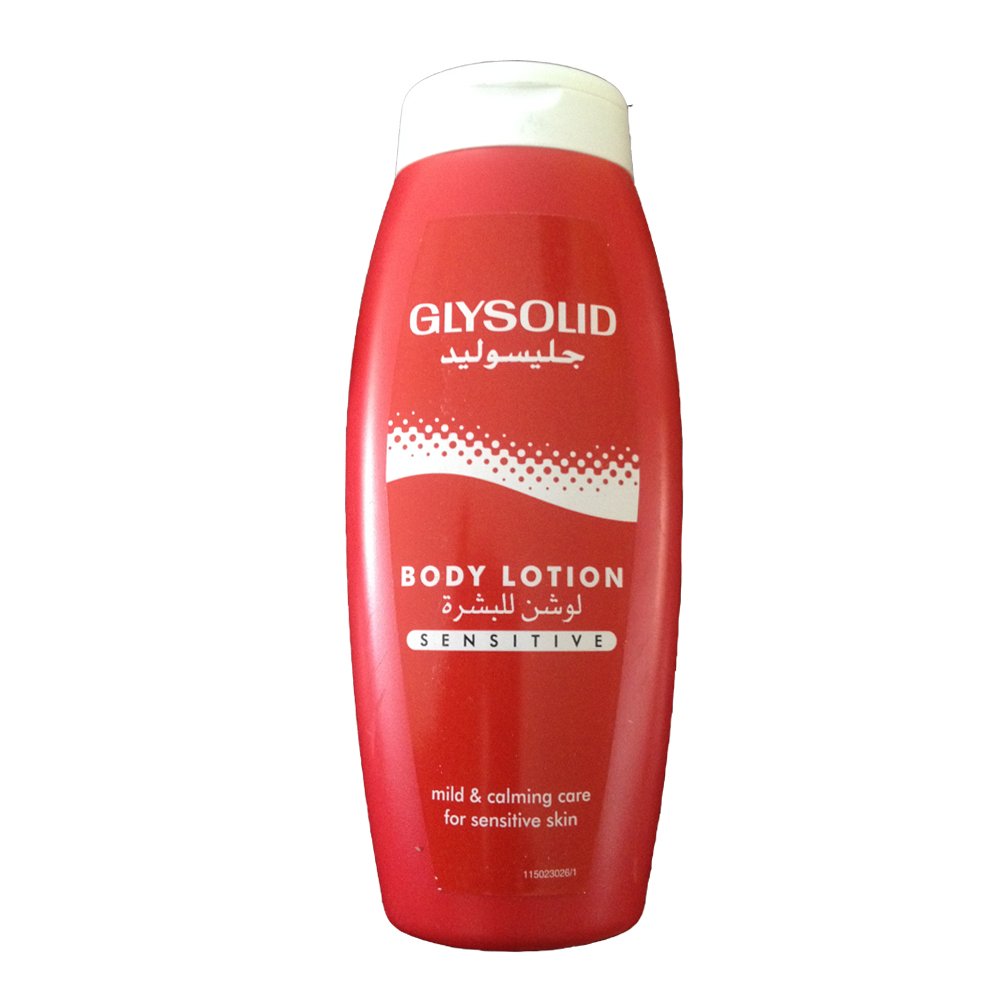 Glysolid Intensive Body Lotion for Sensitive Skin 8.4oz (250ml) - Ultra Hydrating & Fragrance-Free Moisturizer for Dry Skin Relief - Perfect for Daily Use, After Shower & Winter Care