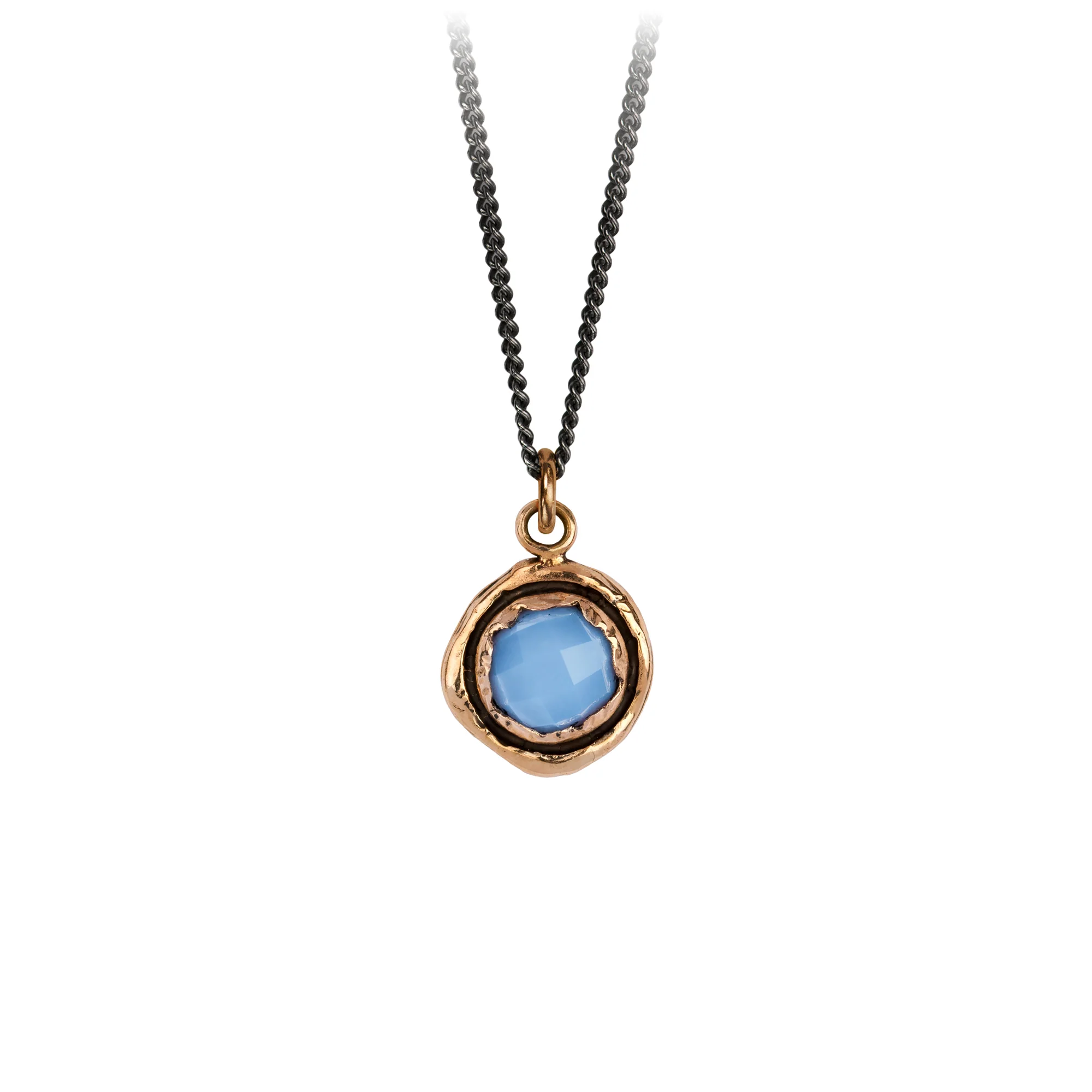 Faceted Stone Talisman Necklace - Natural Gemstone Pendant for Protection & Good Luck - Perfect for Spiritual Healing, Meditation & Energy Balancing