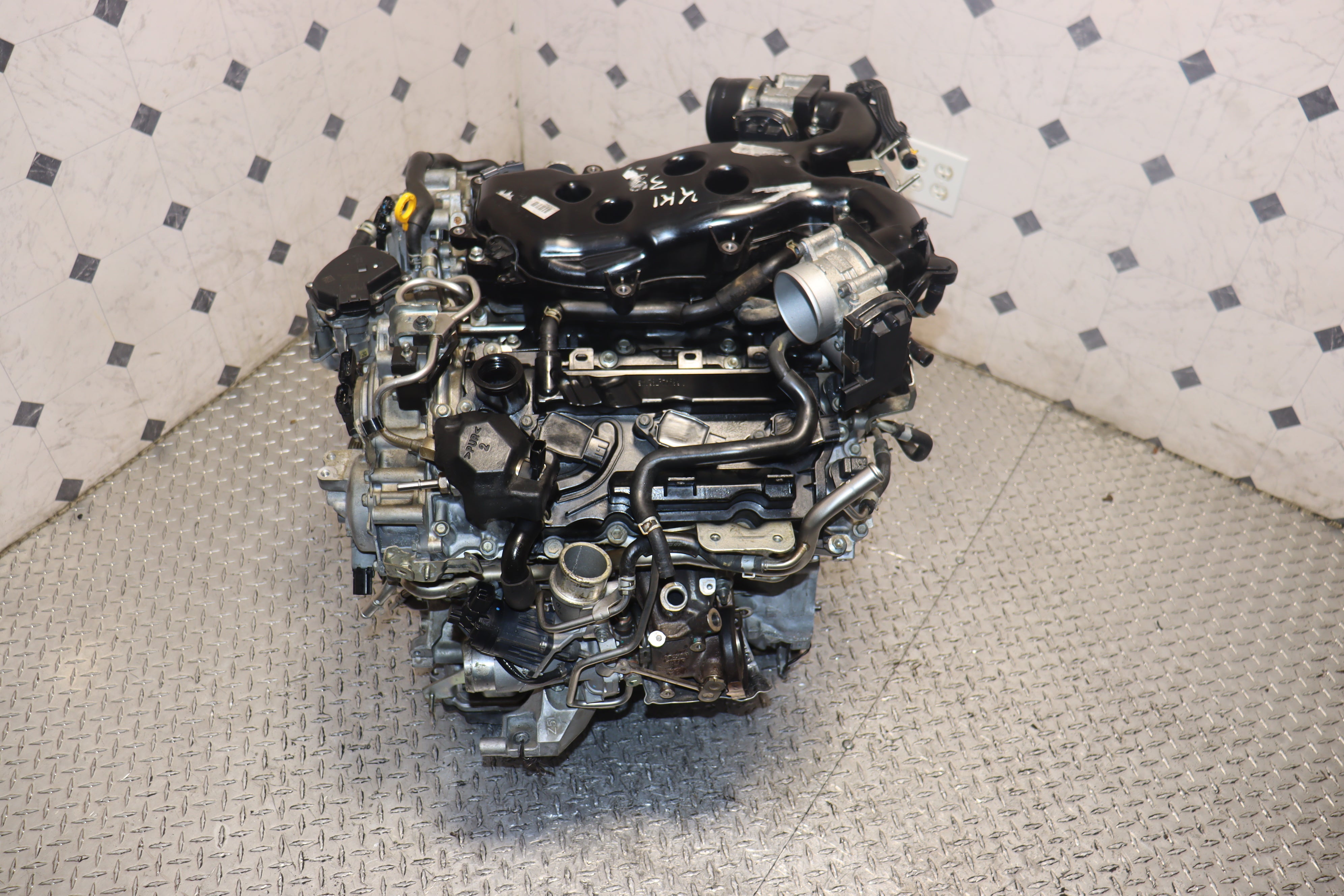 JDM VR30DDTT 3.0L Twin Turbo Engine for 2017-2021 Infiniti Q50 Q60 RWD | 300HP Performance Motor | Perfect for Engine Replacement & Performance Upgrades