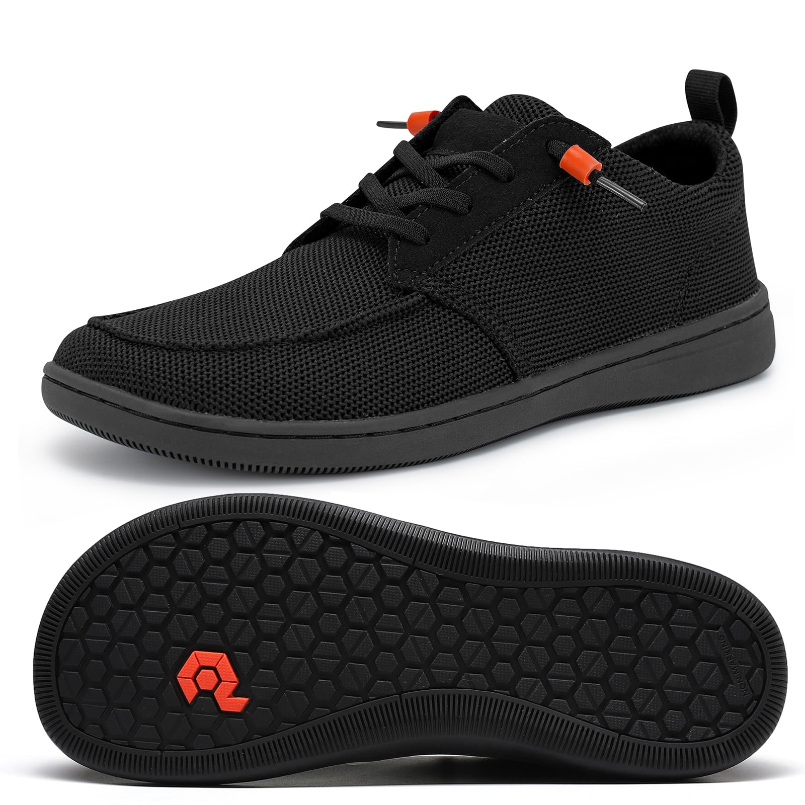 Men's Barefoot Wide Toe Box Shoes - Minimalist Zero Drop Sole Slip-On Walking Shoes for Men | Extra Wide Comfort for Natural Movement | Perfect for Hiking, Gym Workouts & Everyday Wear