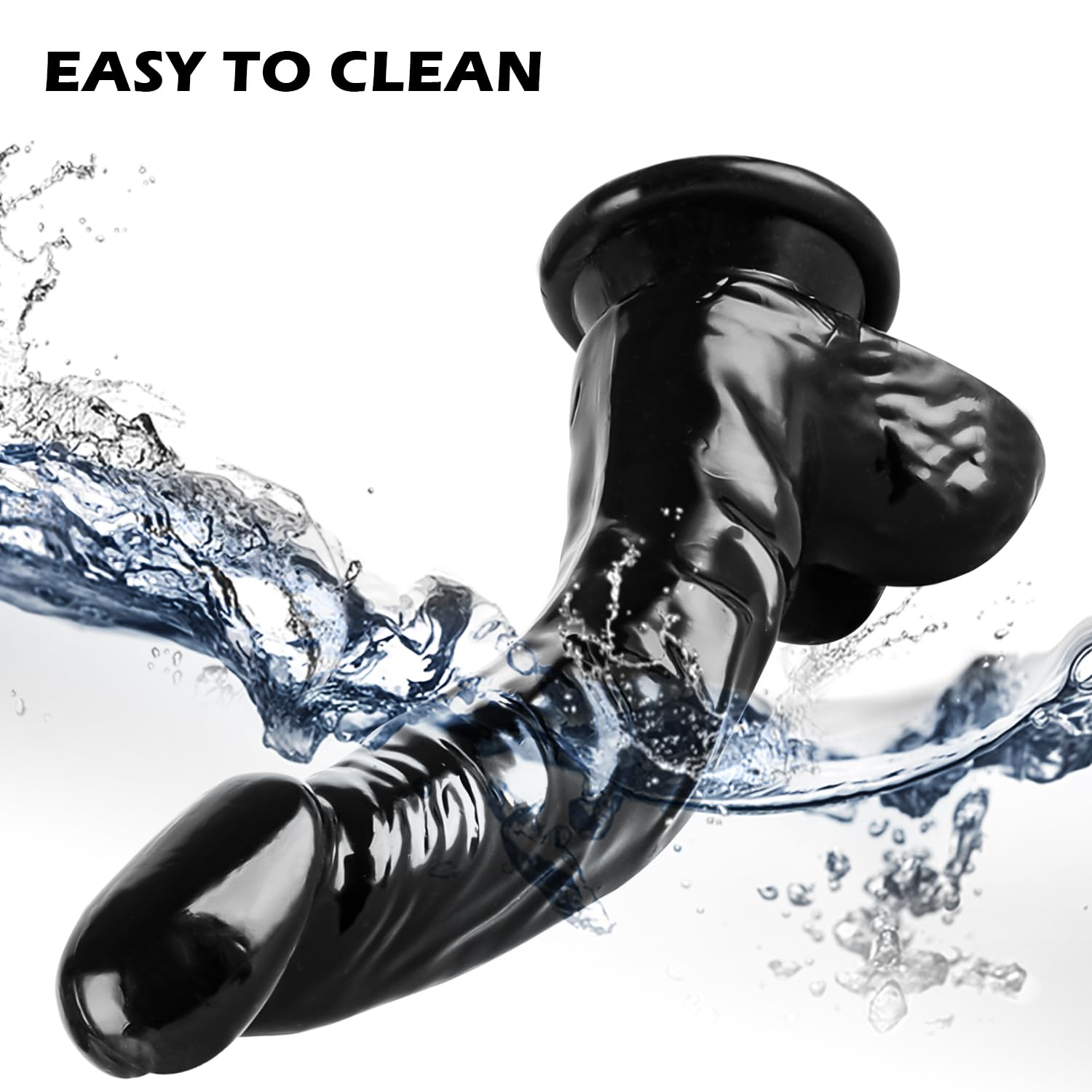 Realistic Silicone Strap-on Dildo for Couples & Women - 8.7