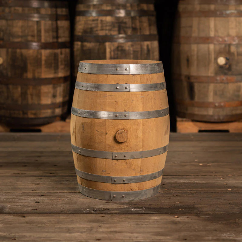 15 Gallon Lonely Oak Bourbon Barrel - Fresh Dumped, Once Used American Oak Whiskey Barrel for Aging Spirits, Home Brewing & DIY Projects - Perfect for Bourbon, Whiskey, Wine & Beer Maturation