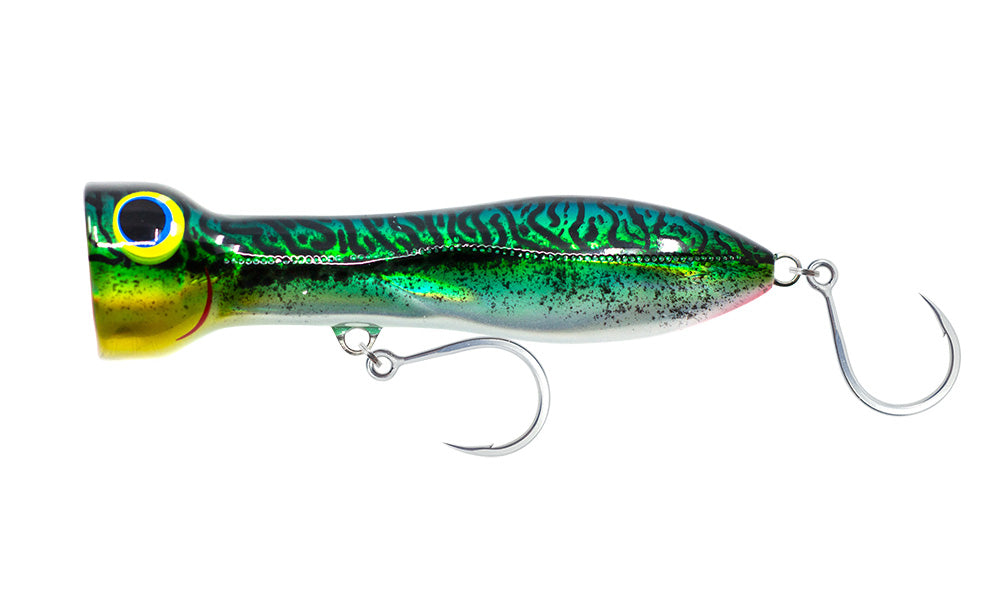 Chug Norris 150 Popper 150mm Fishing Lure - Topwater Bass Fishing Bait for Freshwater & Saltwater - Perfect for Trout, Pike, and Walleye - Ideal for Morning and Evening Fishing Sessions