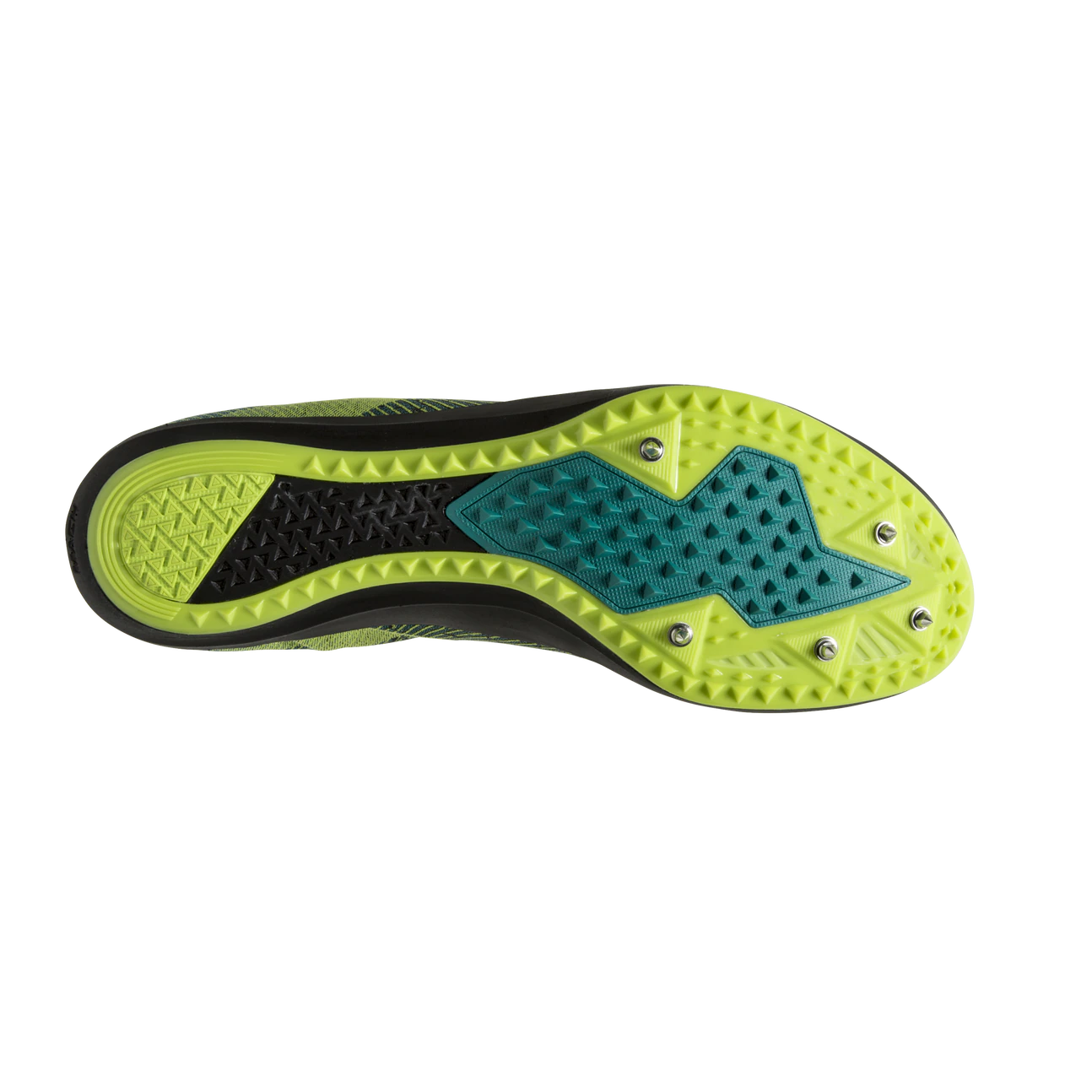 Men's Mach 19 Running Shoes - Black/Shoots/Blue Grass - Lightweight Athletic Sneakers for Jogging, Training & Gym Workouts