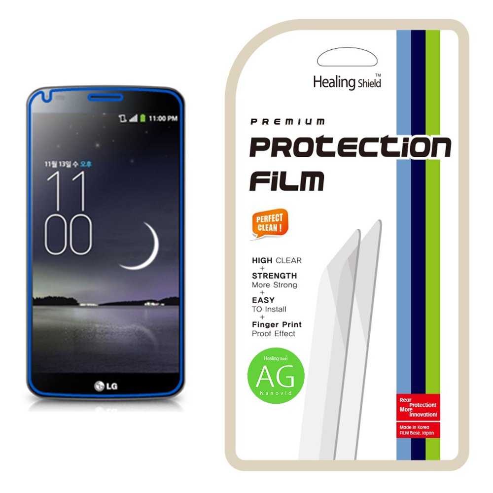 Premium AG Nanovid Anti-Fingerprint Screen Protector for LG G Flex - Scratch Protection