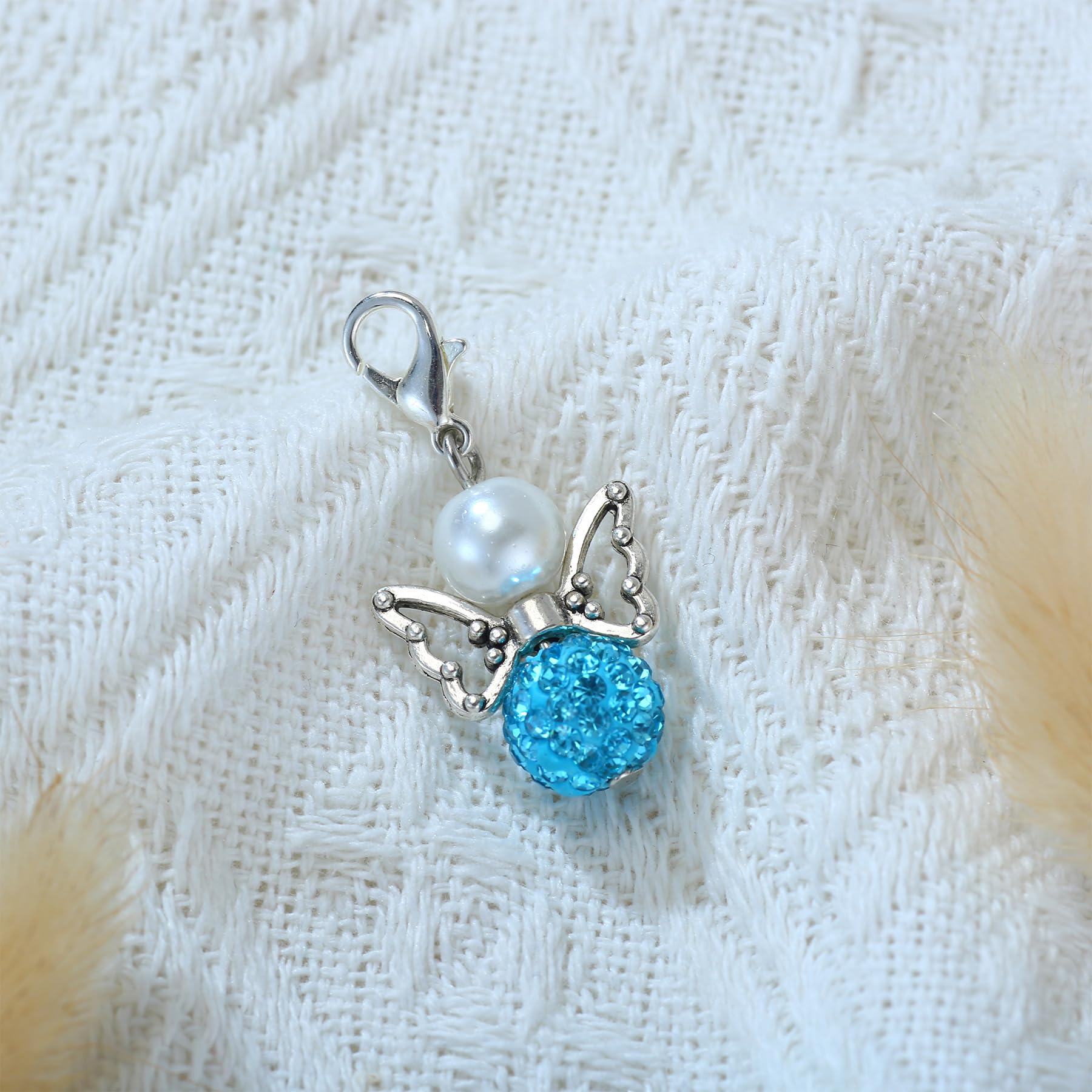 Something Blue Bridal Gift Set - Wedding Charm Bouquet, Bridal Shower Present for Bride to Be | Perfect for Wedding Day, Bridal Accessories & Something Blue Tradition