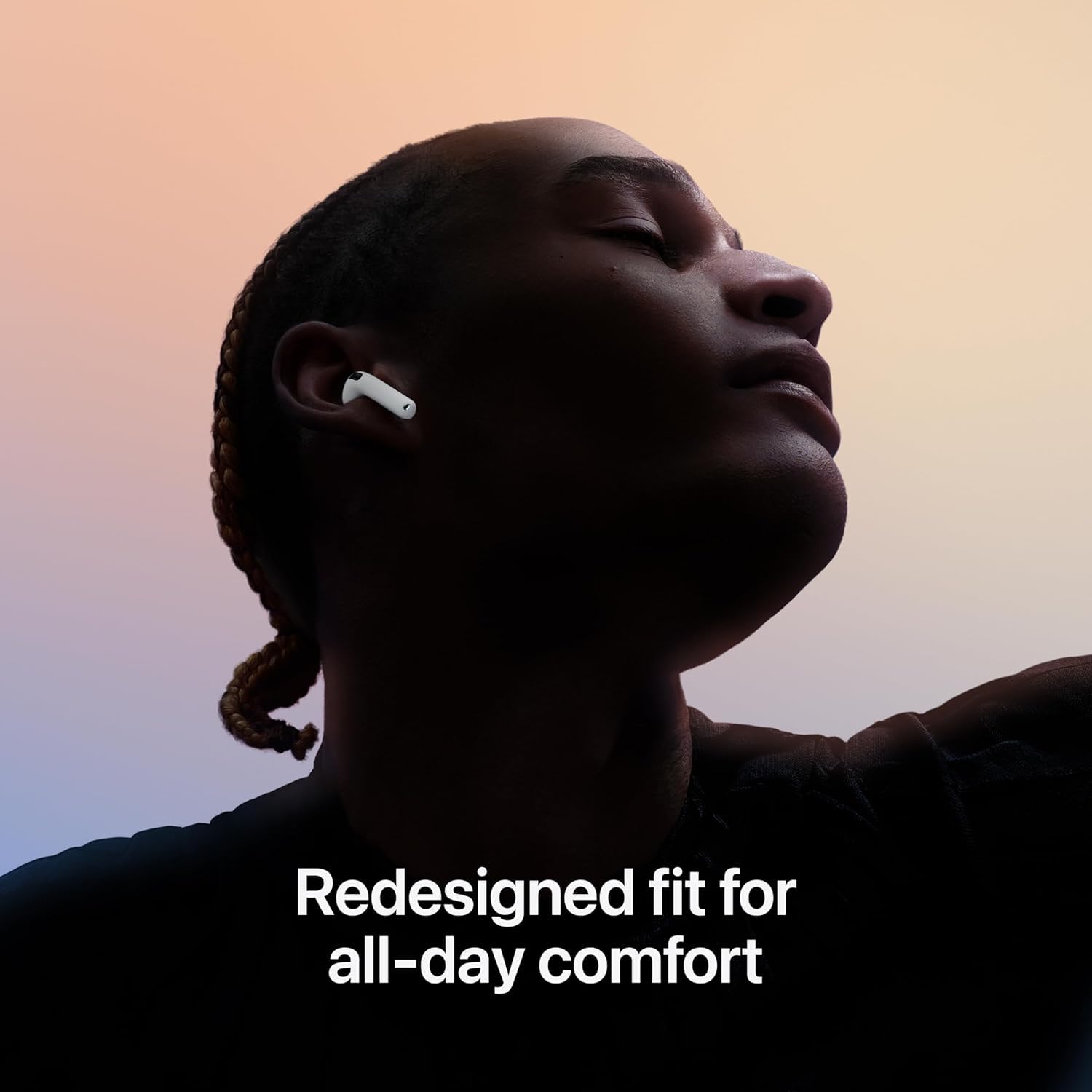 Apple AirPods 4 Wireless Bluetooth Earbuds with Active Noise Cancellation (ANC) - Refurbished | Perfect for Gym, Commuting & Work Calls