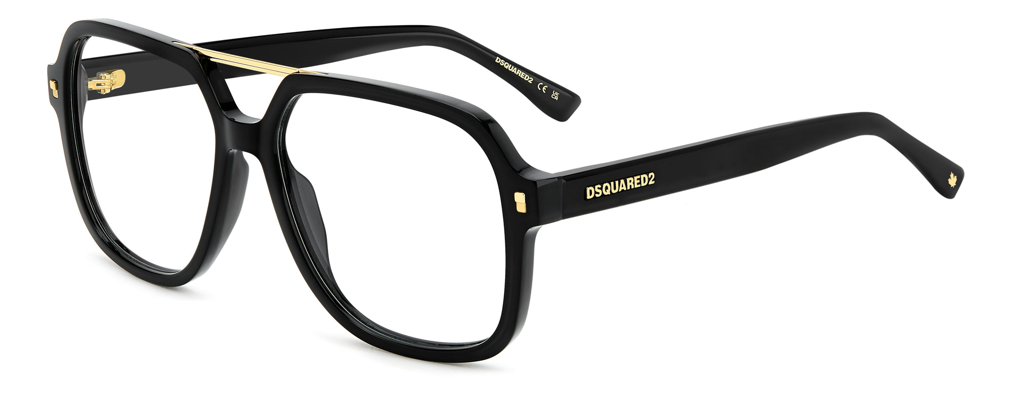DSQUARED2 D2 0145 Sunglasses - Polarized UV Protection Aviator Style for Men & Women - Perfect for Driving, Beach & Outdoor Activities