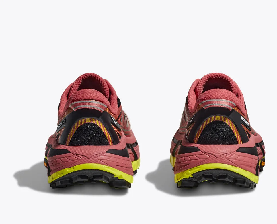 HOKA Mafate Speed 2 Trail Running Shoes - Clay/Black - Unisex Lightweight Hiking & Outdoor Adventure Footwear for Men and Women