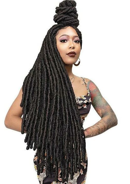 JANET COLLECTION RIH LOCS 20 Inch Synthetic Dreadlock Hair Extensions for Women - Perfect for Protective Styles, Cosplay & Everyday Wear
