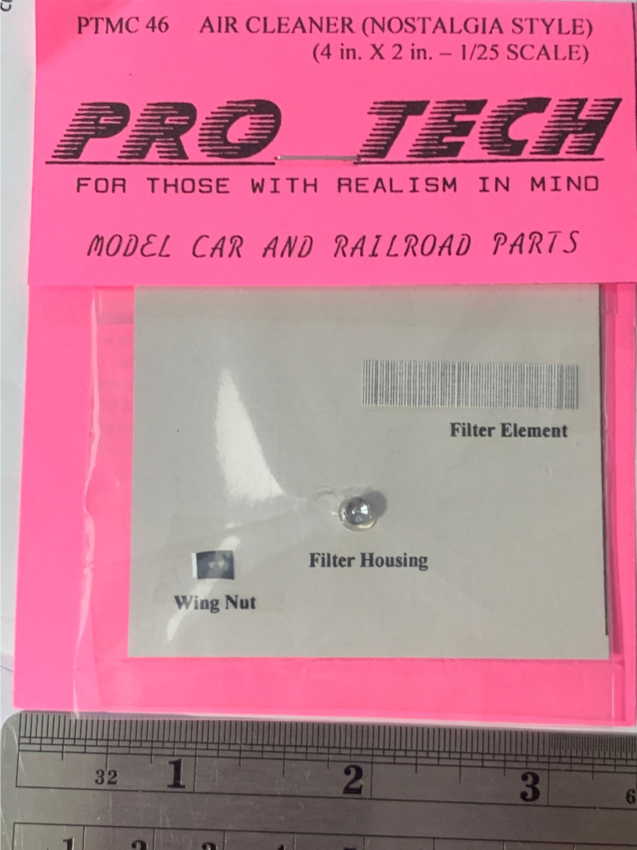 Vintage 1/25 Scale 4x2 Air Cleaner Model - Perfect for Car Enthusiasts & Collectors | Ideal for Display Cases, Dioramas, and Model Car Collections