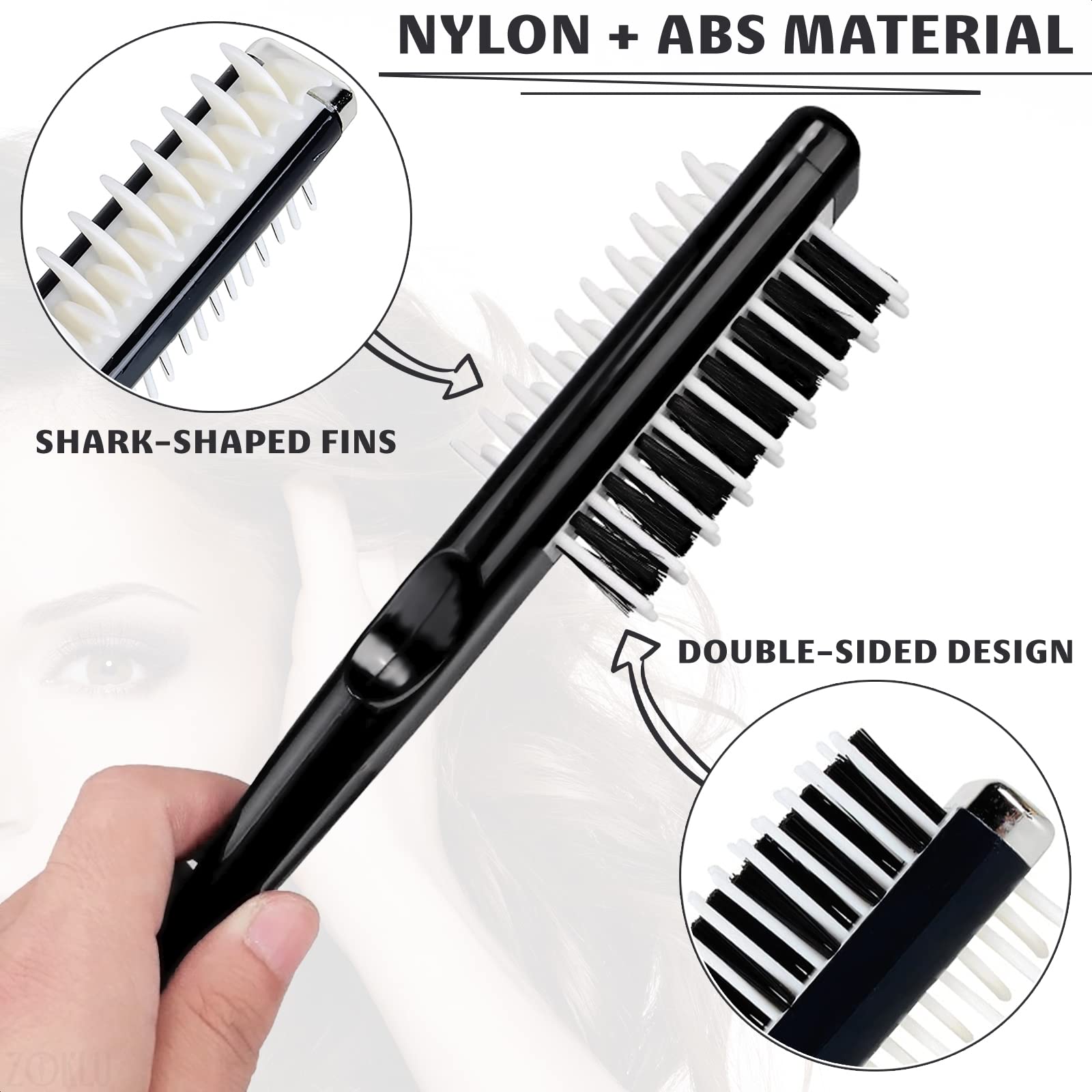 Best Curl Defining Brush for Curly Hair - Styling Brush for Wet & Dry Hair - Enhances Volume & Definition - Perfect for Daily Curly Hair Care & Salon Styling