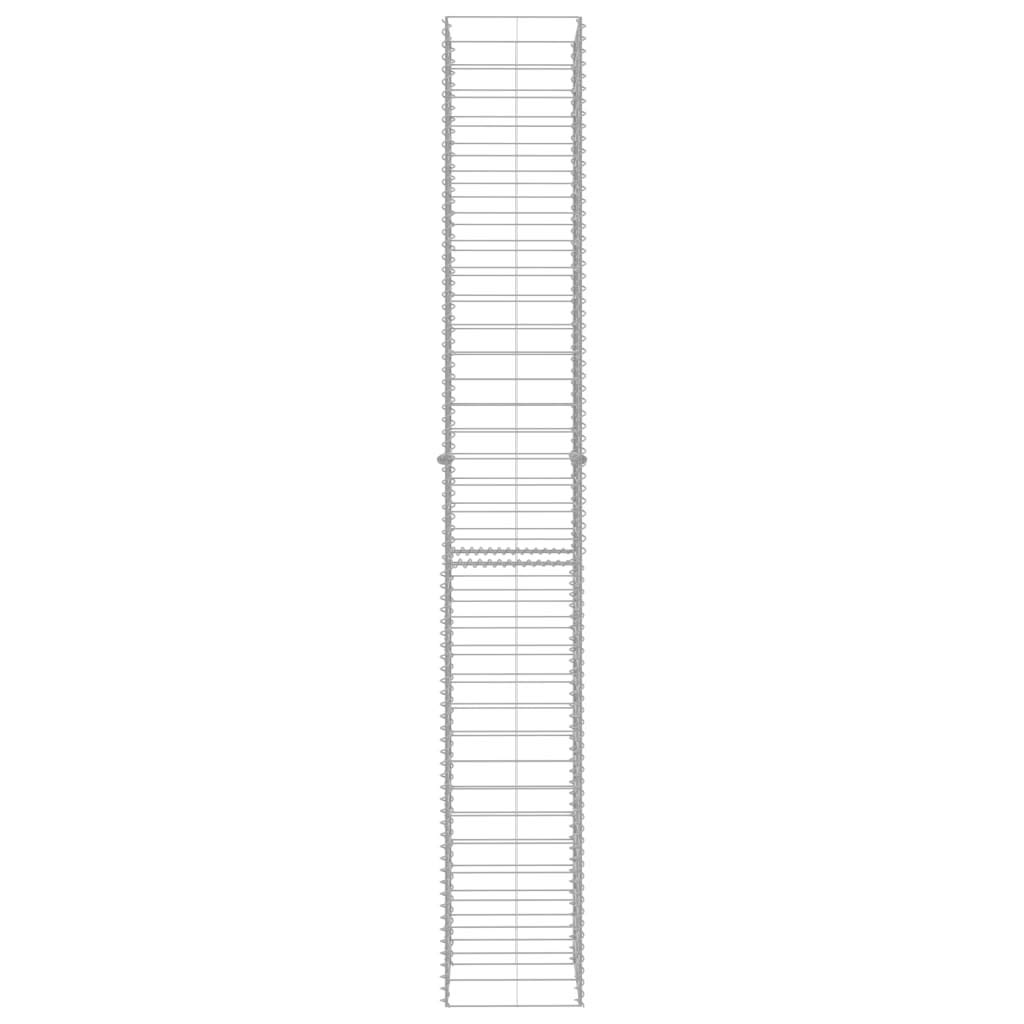 Galvanized Steel Gabion Baskets - 3 Pack (9.8