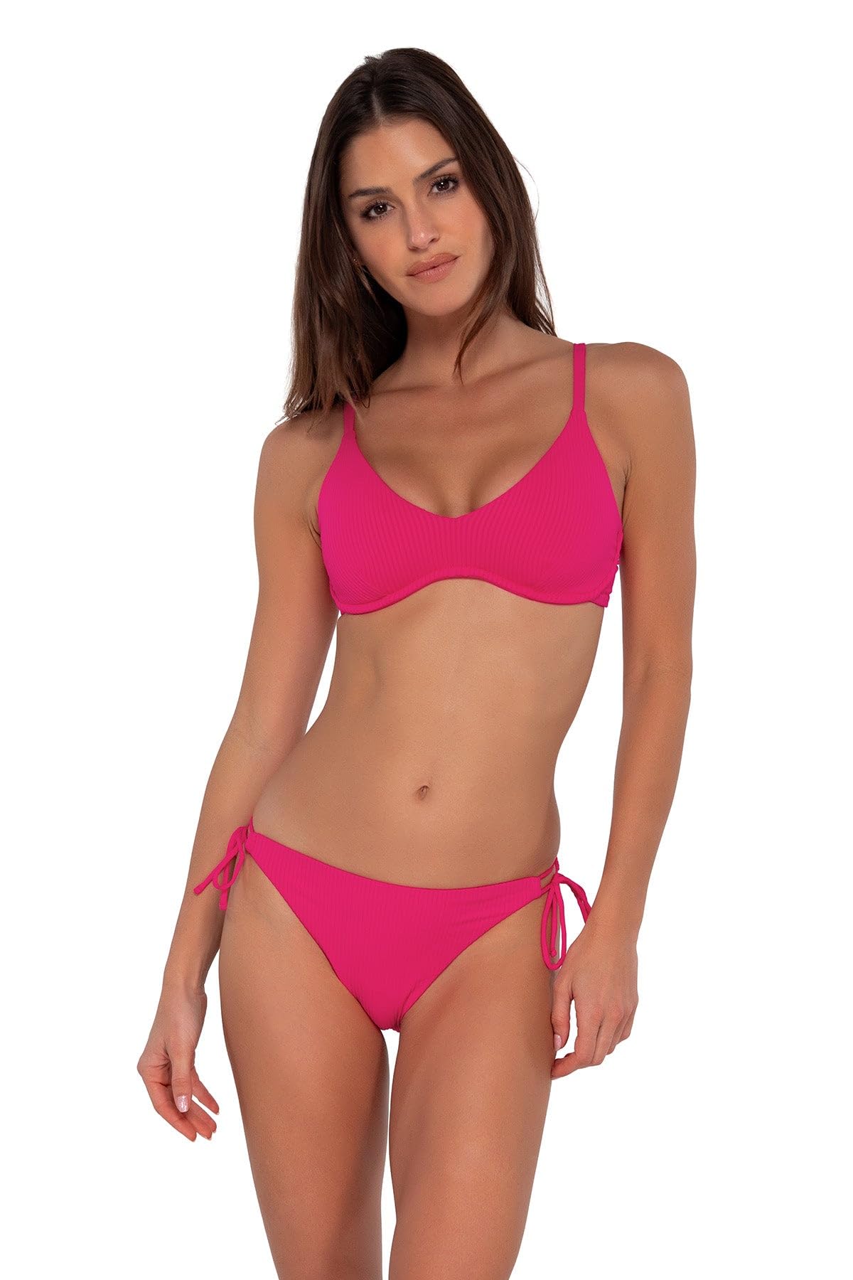 Sunsets Brooke U-Wire Women's Swimsuit Bikini Top with Removable Cups - Comfortable & Supportive Swimwear for Beach, Pool & Summer Vacations