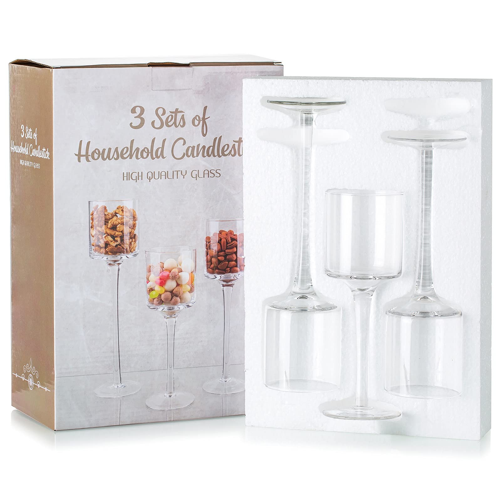 Glass Tea Light Candle Holders Bulk 30-Pack - Elegant Votive Centerpieces for Wedding Table Decor, Floating Candles, Home & Party Decoration | Perfect for Wedding Receptions, Dinner Parties, Romantic Ambiance