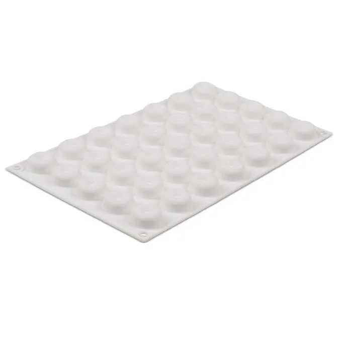 Micro Flex Savarin 35 Forms - Premium Silicone Baking Molds for Cakes, Desserts & Pastries | Perfect for Home Bakers & Professional Chefs