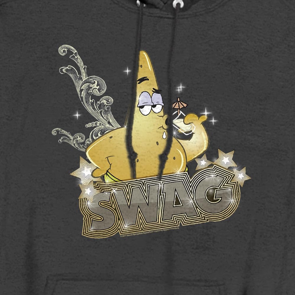 Spongebob & Patrick Graphic Unisex Hoodie - Heather Pullover Sweatshirt for Men & Women | Casual Wear, Street Fashion, Anime Fans Gift
