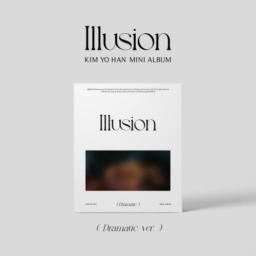KIM YO HAN 1ST MINI ALBUM 'ILLUSION' - Kpop Music CD with Photobook - Perfect for Kpop Fans, Collectors, and Gift Giving