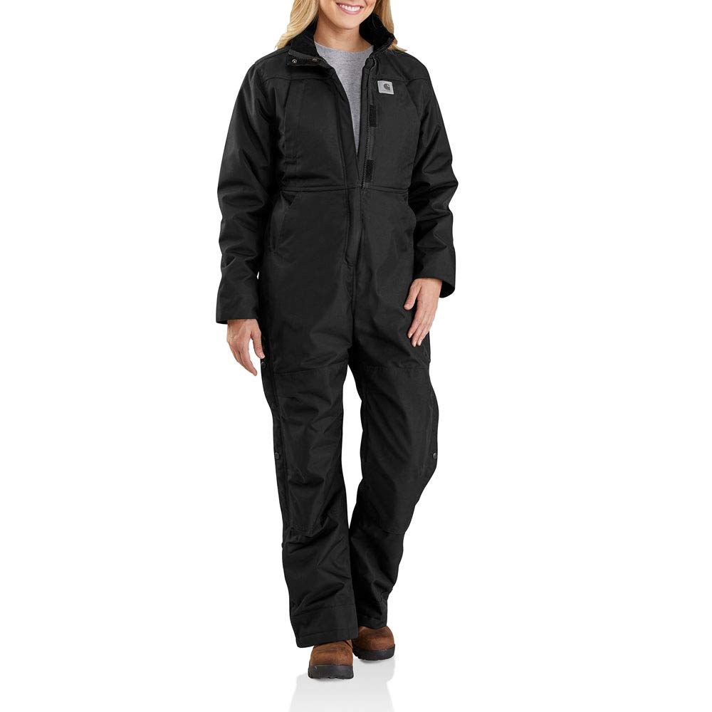 Carhartt Women's Yukon Insulated Coverall - Heavy Duty Winter Work Coveralls for Women - Waterproof & Windproof Insulated Jumpsuit for Outdoor Jobs, Hunting, Farming, and Construction